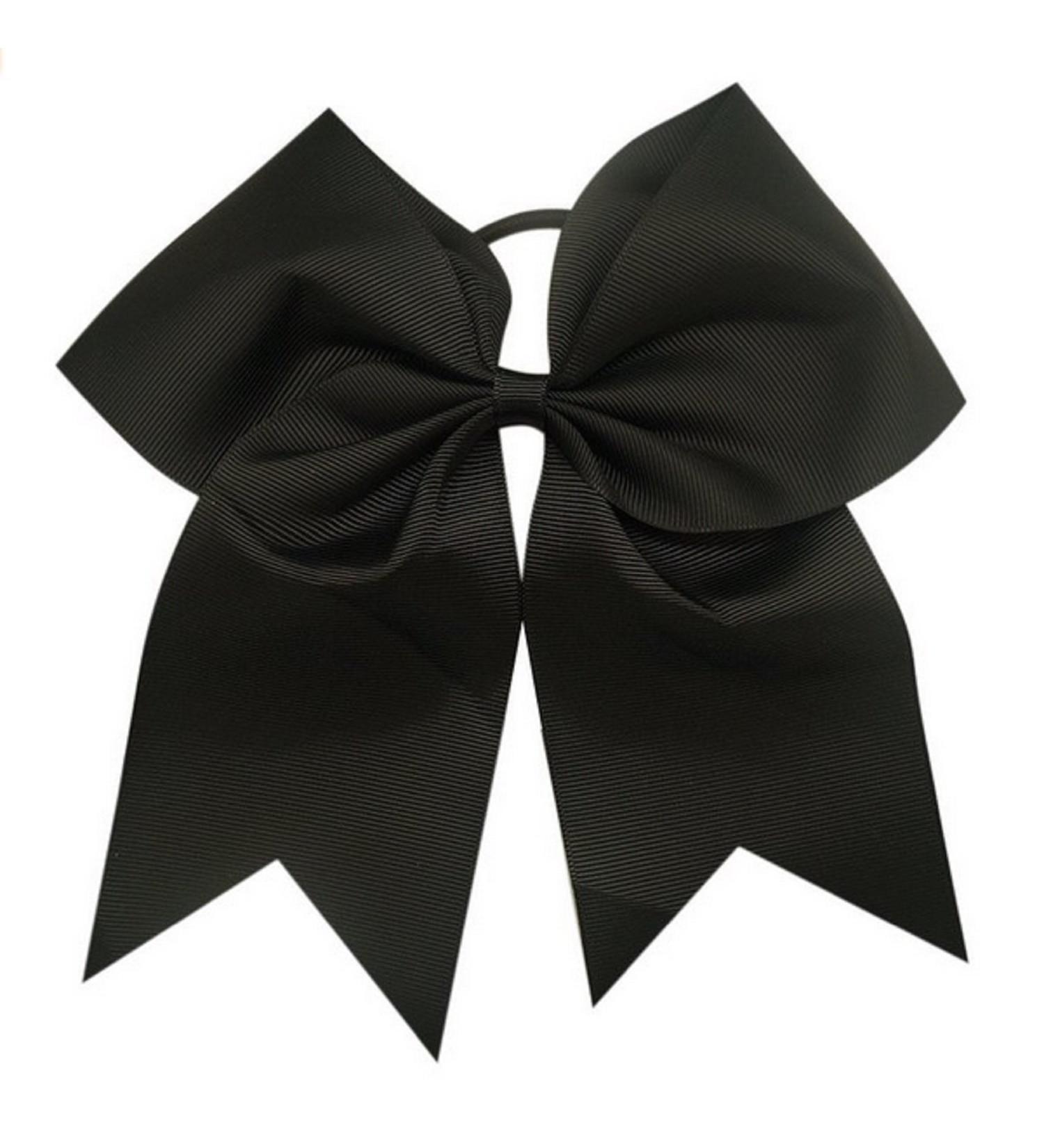Kenz Laurenz Black Cheer Bows - Ideal Softball and Cheerleading Gifts for Girls and Women - Buy Online on GoSupps.com
