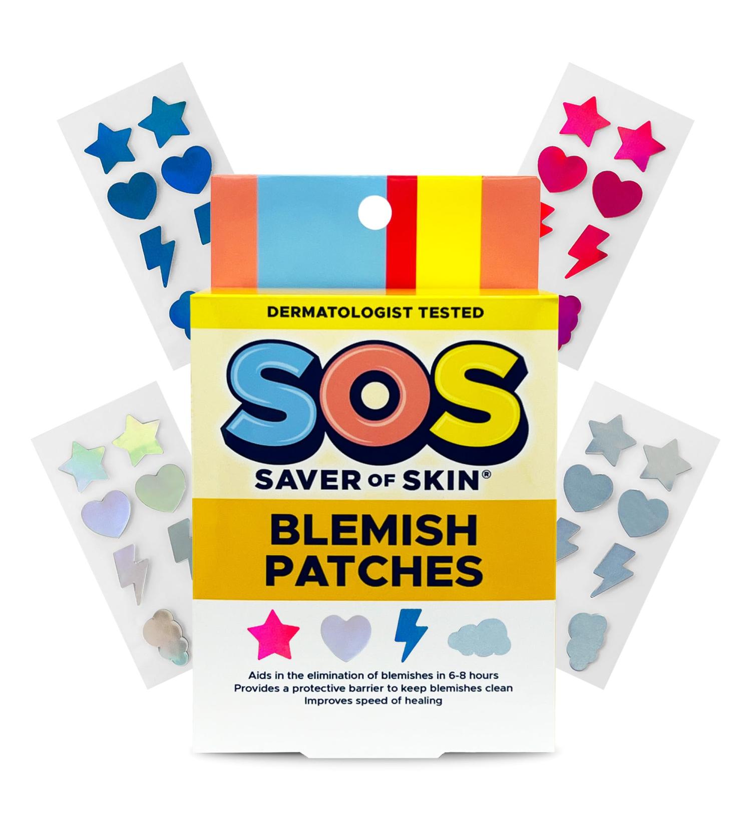 Fun Shape Blemish Patches | Fast Acting Hydrocolloid Acne Treatment | Vegan & Latex-Free | International Shipping Available - Buy Online on GoSupps.com