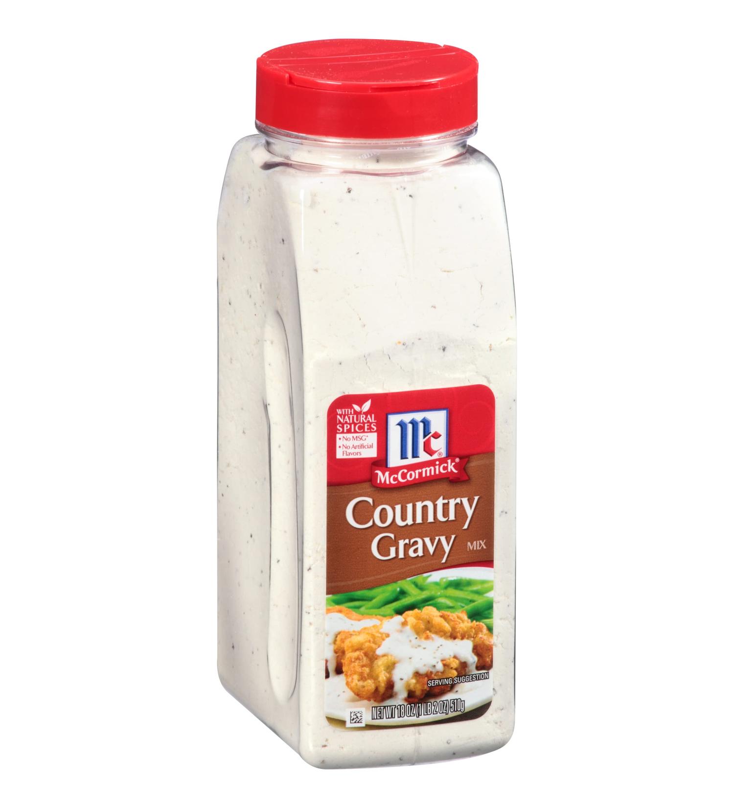 McCormick Country Gravy Mix 18 oz - Delicious and Easy-to-Prepare - Buy Online on GoSupps.com