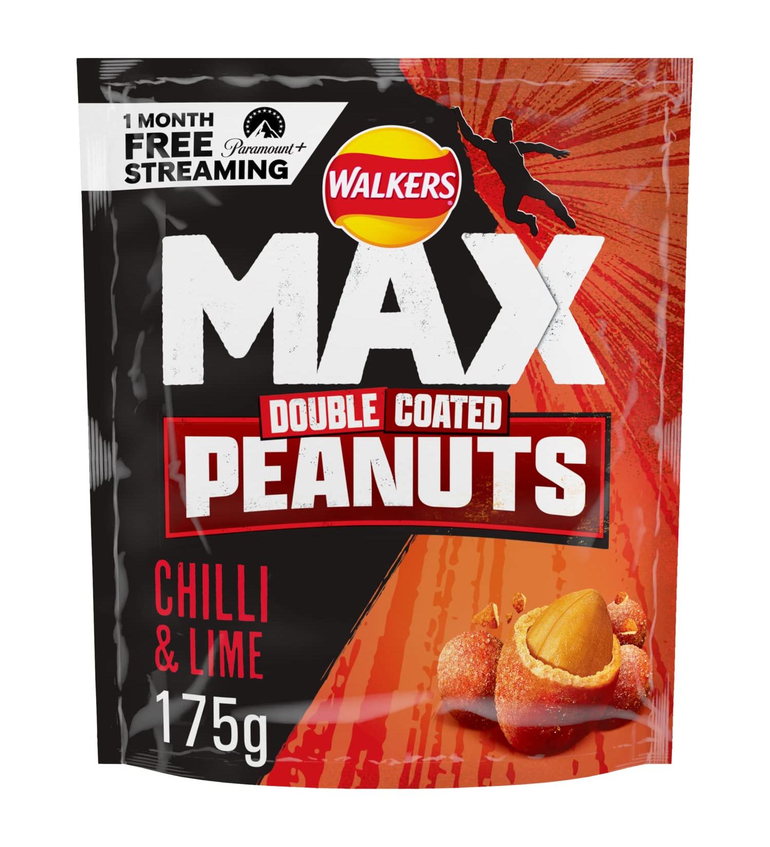 Max Strong Nuts Chili & Lime 175g - Spicy Snack Mix | Shop Now - Buy Online on GoSupps.com