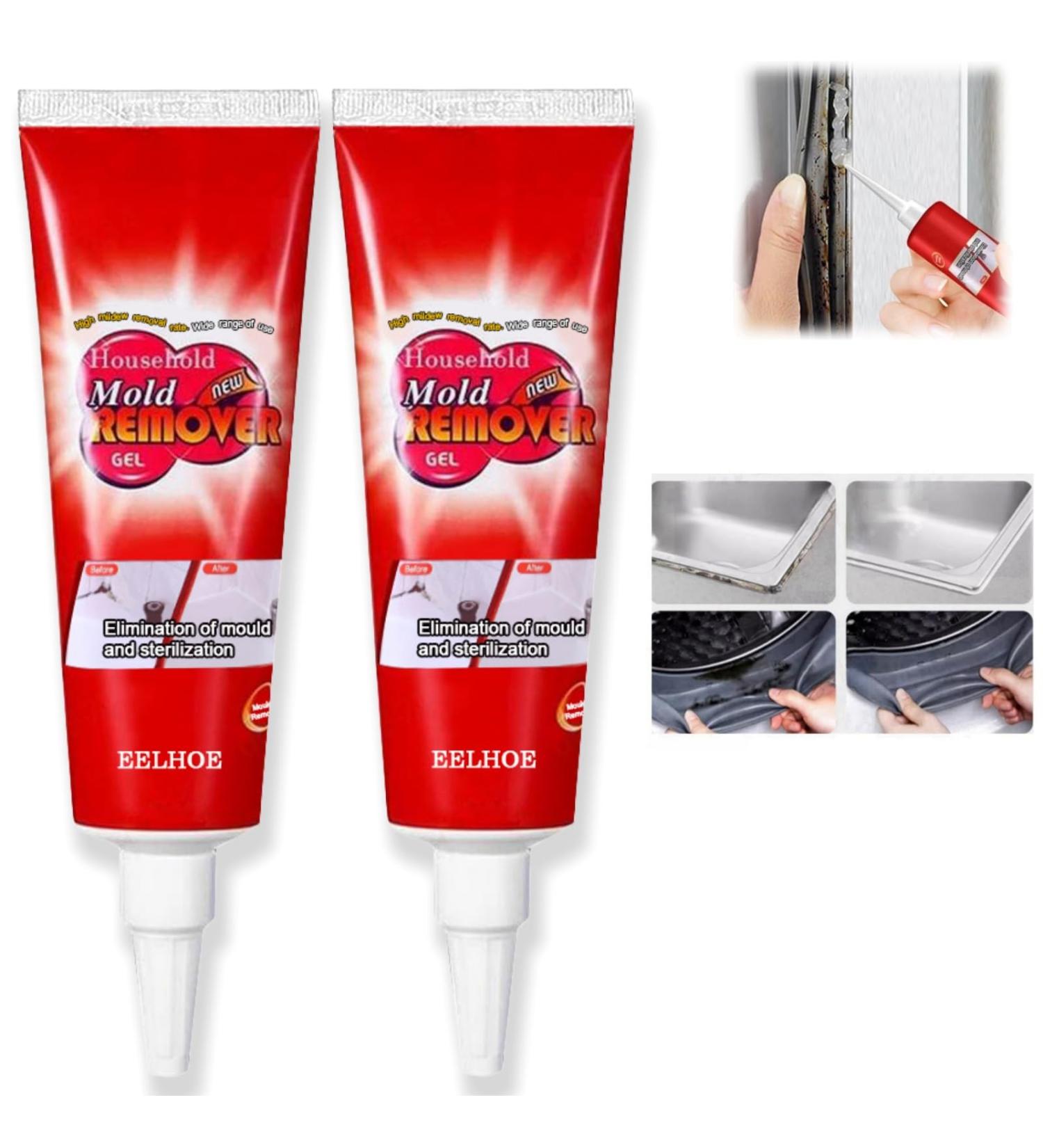 2PCS Mould and Mildew Remover Mould Extreme Remover Gel Household Mould Remover Gel Mould Cleaner for Walls Gel Mould Remover Mold Remover Spray for Bathroom&Kitchen Mould and Mildew Remover for Walls - Buy Online on GoSupps.com