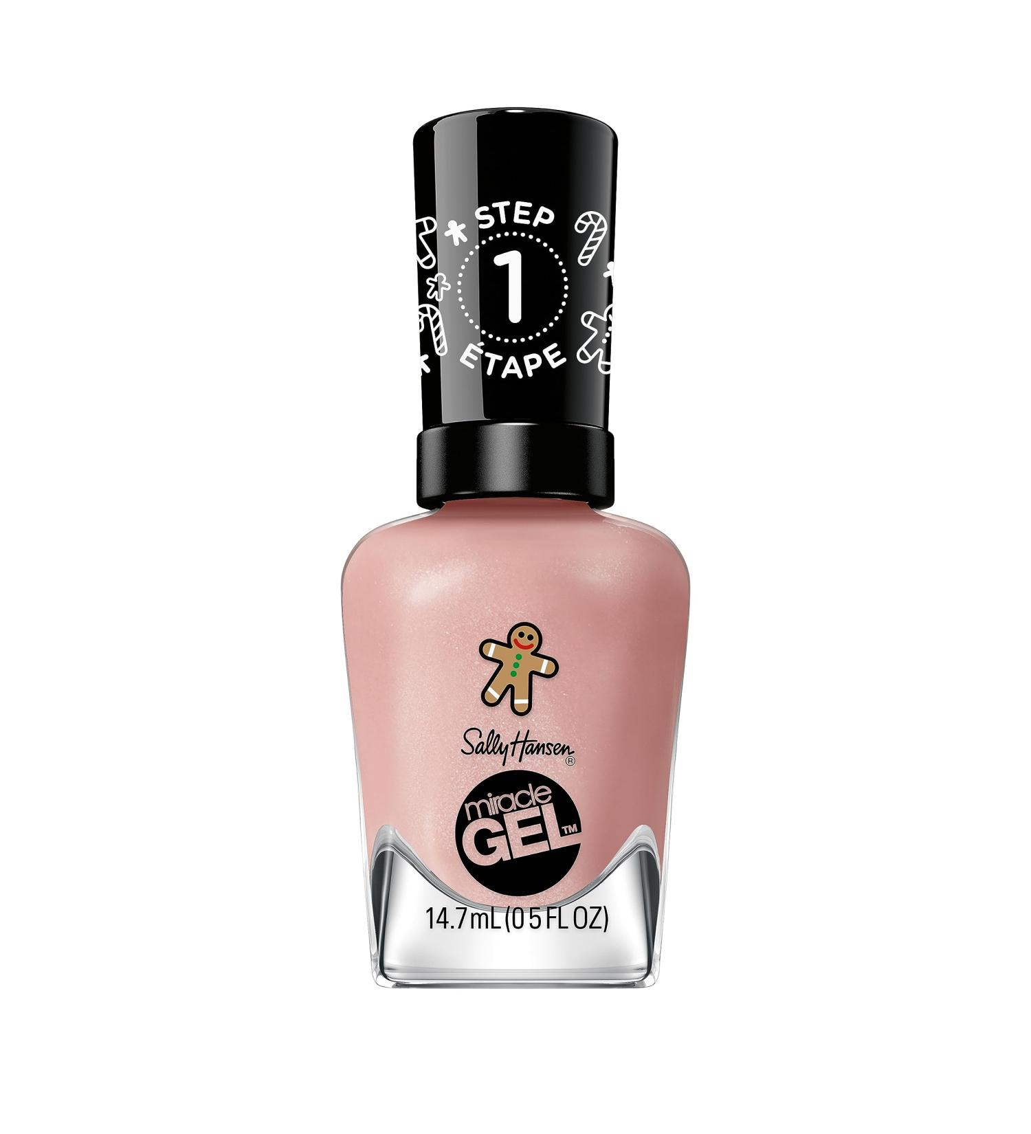 Buy Sally Hansen Miracle Gel Oh Ginger Snap! Pink Nail Polish - Long Lasting Gel Formula No UV Lamp Needed - International Shipping - Buy Online on GoSupps.com