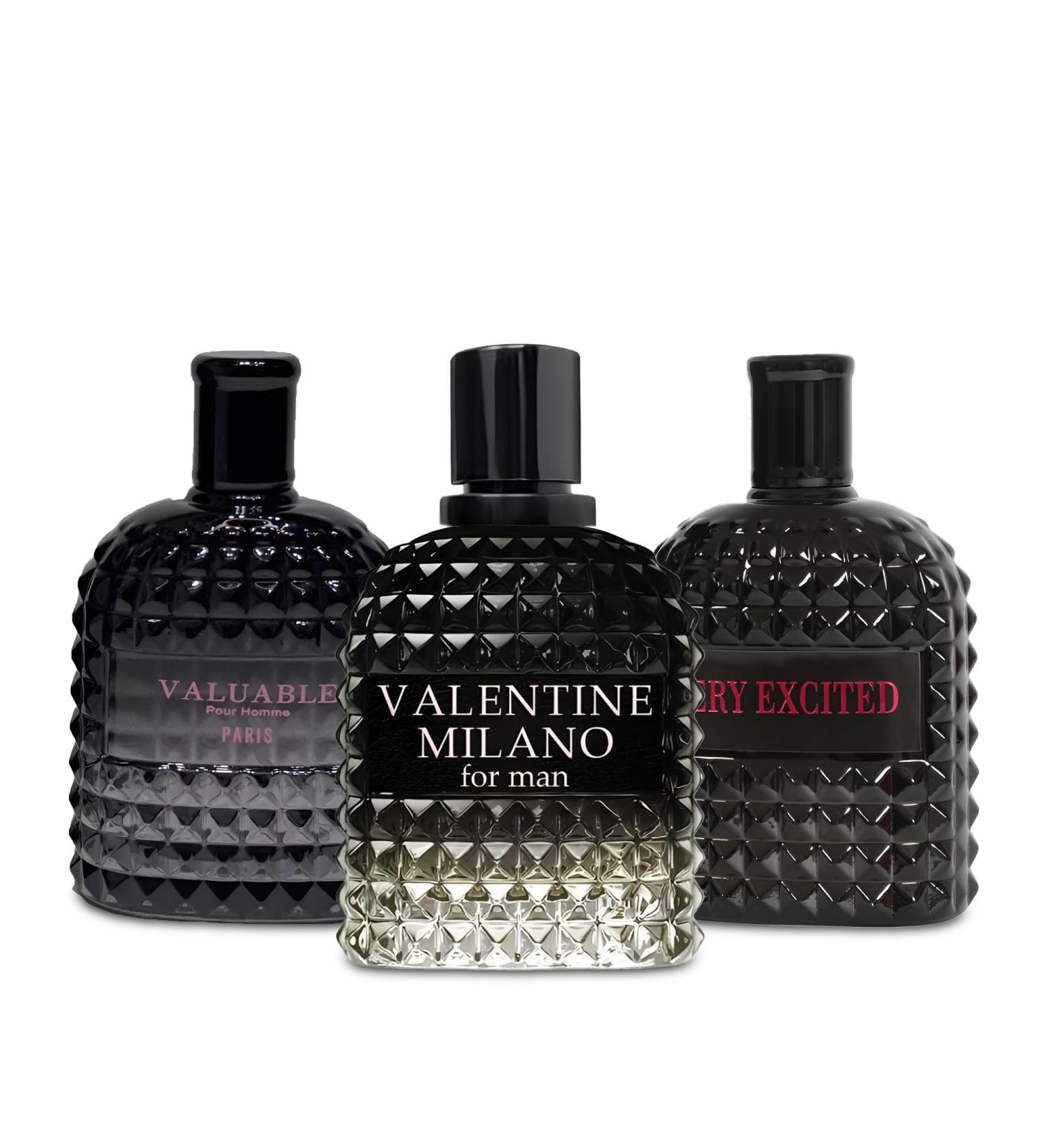 Men's Cologne Milano Set Wonderful Multi Scent Eau de Toilette Natural Spray Men's Perfume For all Day Used 100ML Each Bottle(Random 1PCS) Valentine Milano 3.4 Fl Oz (Pack of 1)