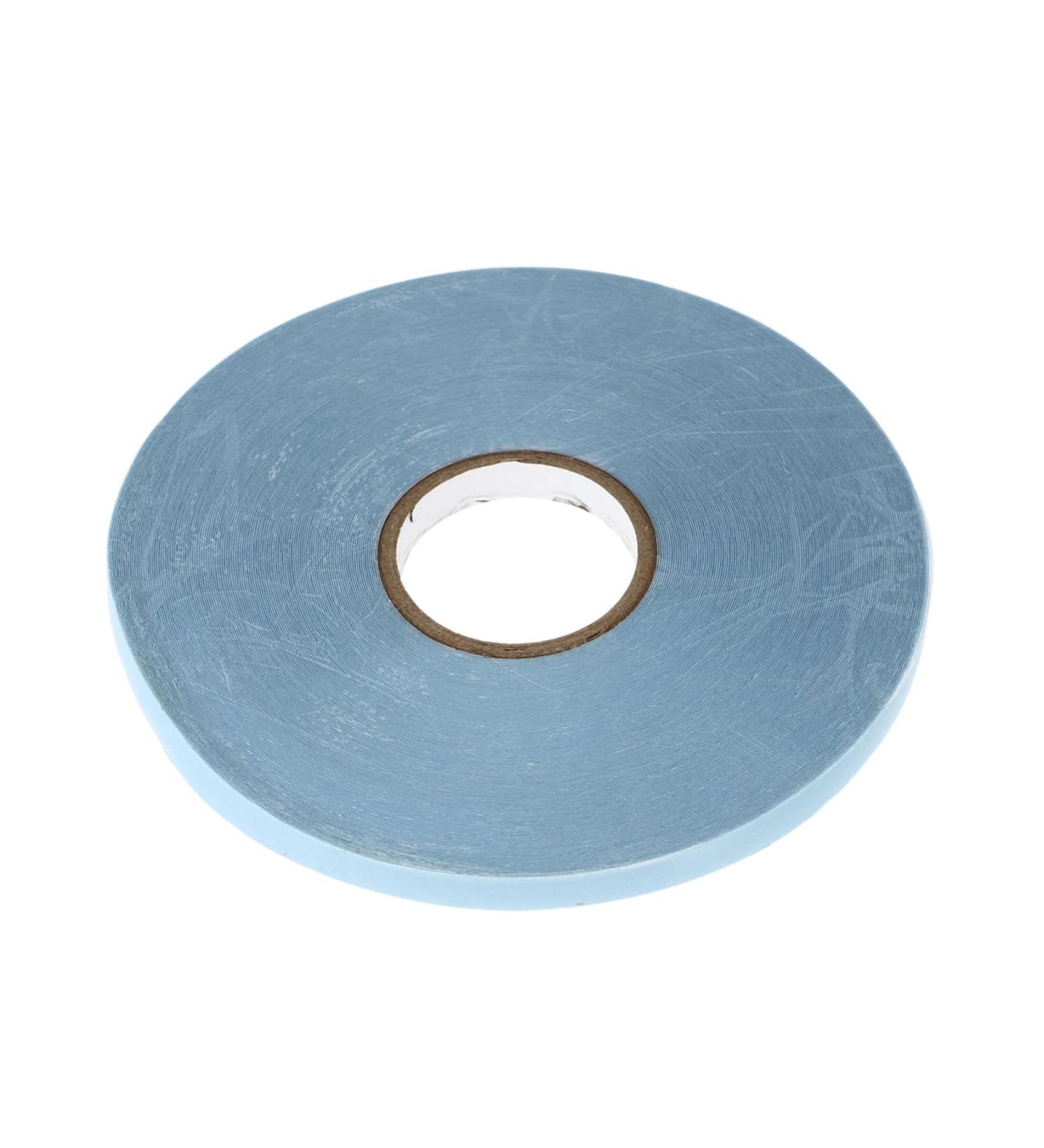 MAGICLULU 1roll Seamless Hair Extension Wig Stickers Fake Braid Headband Rat Mask Hair Extension Adhesive Strips Hair Cutting Guide Tool Tape Sticker for Wig Double Sided Fiber Accessories 8X8X1CM Blue - Buy Online on GoSupps.com