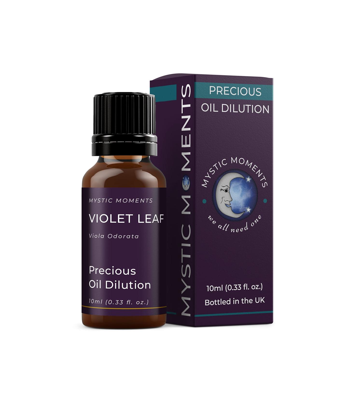Violet Leaf Absolute Oil Dilution - 10ml (3% Jojoba Blend) - Premium Quality Essential Oil for Aromatherapy & Skin Care - International Shipping Available - Buy Online on GoSupps.com