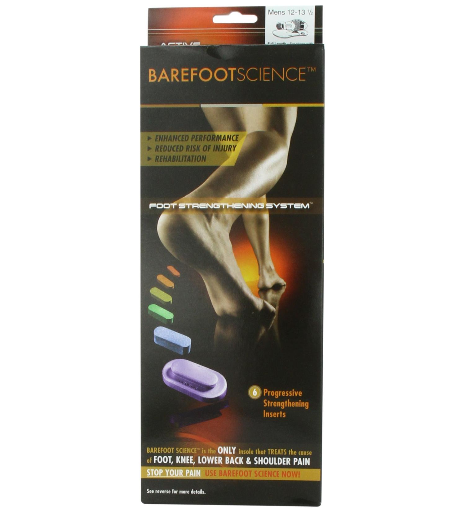 Buy Barefoot Science 6 Step Active Insoles - Full Length Size XL (Men 12-13.5) - Worldwide Shipping - Buy Online on GoSupps.com