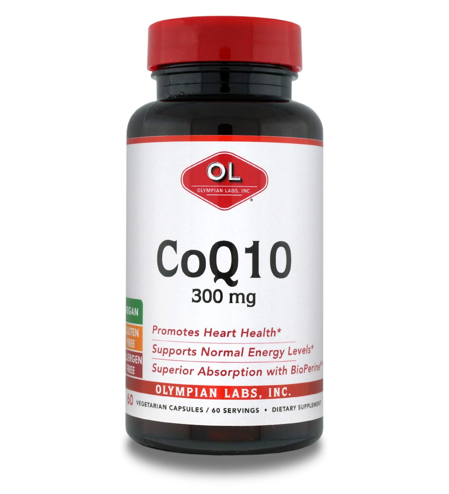 Olympian Lab Coq10 Capsules 300mg 60-Count