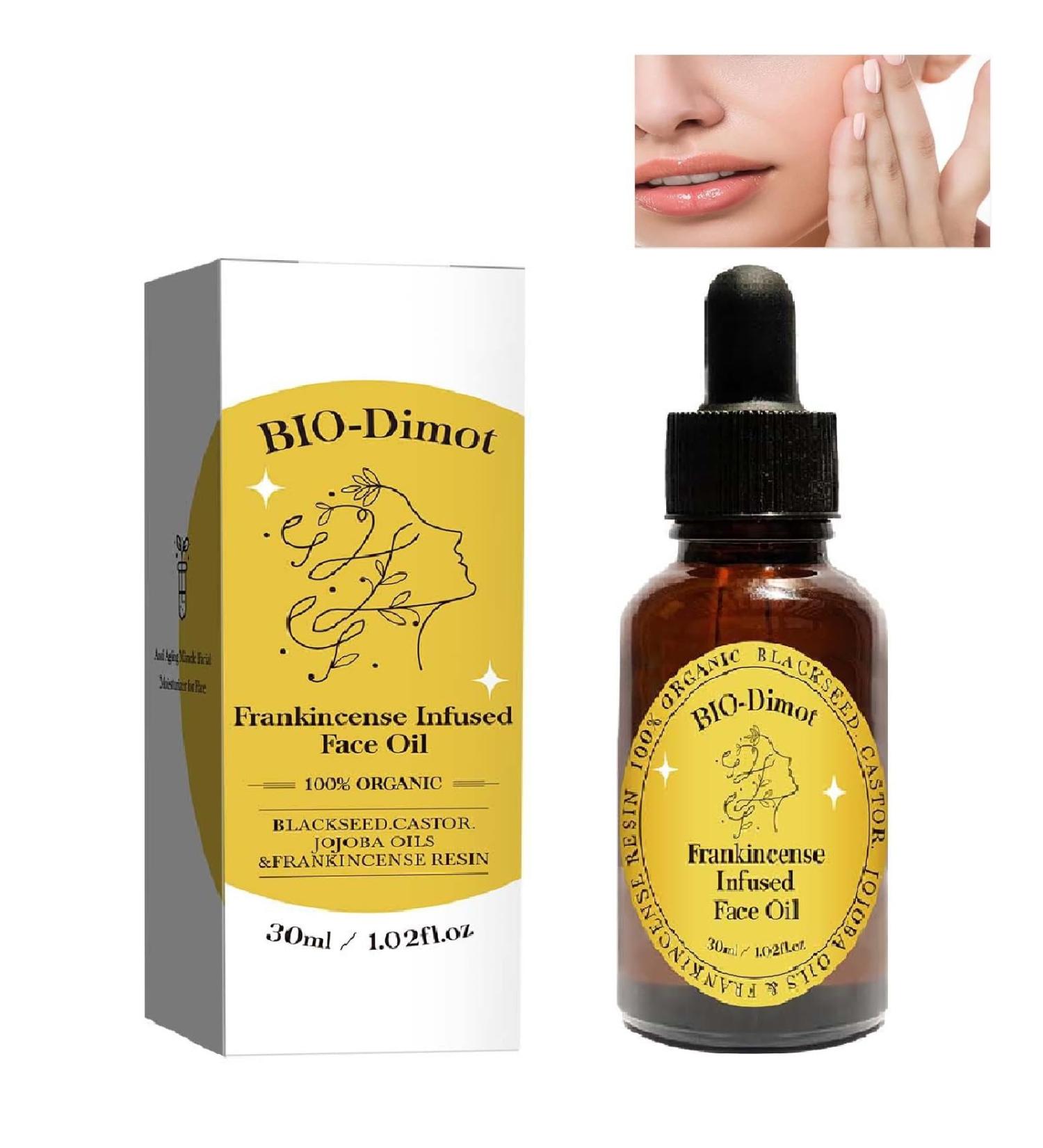 Frankincense Resin Oil With Organic Jojoba and Castor Oil Cold Pressed Serum for Face Hydrates Anti-Aging Frankincense infused Face Oil Natural Skincare. -1Pcs 1Pcs 1 Fl Oz (Pack of 1) - Buy Online on GoSupps.com