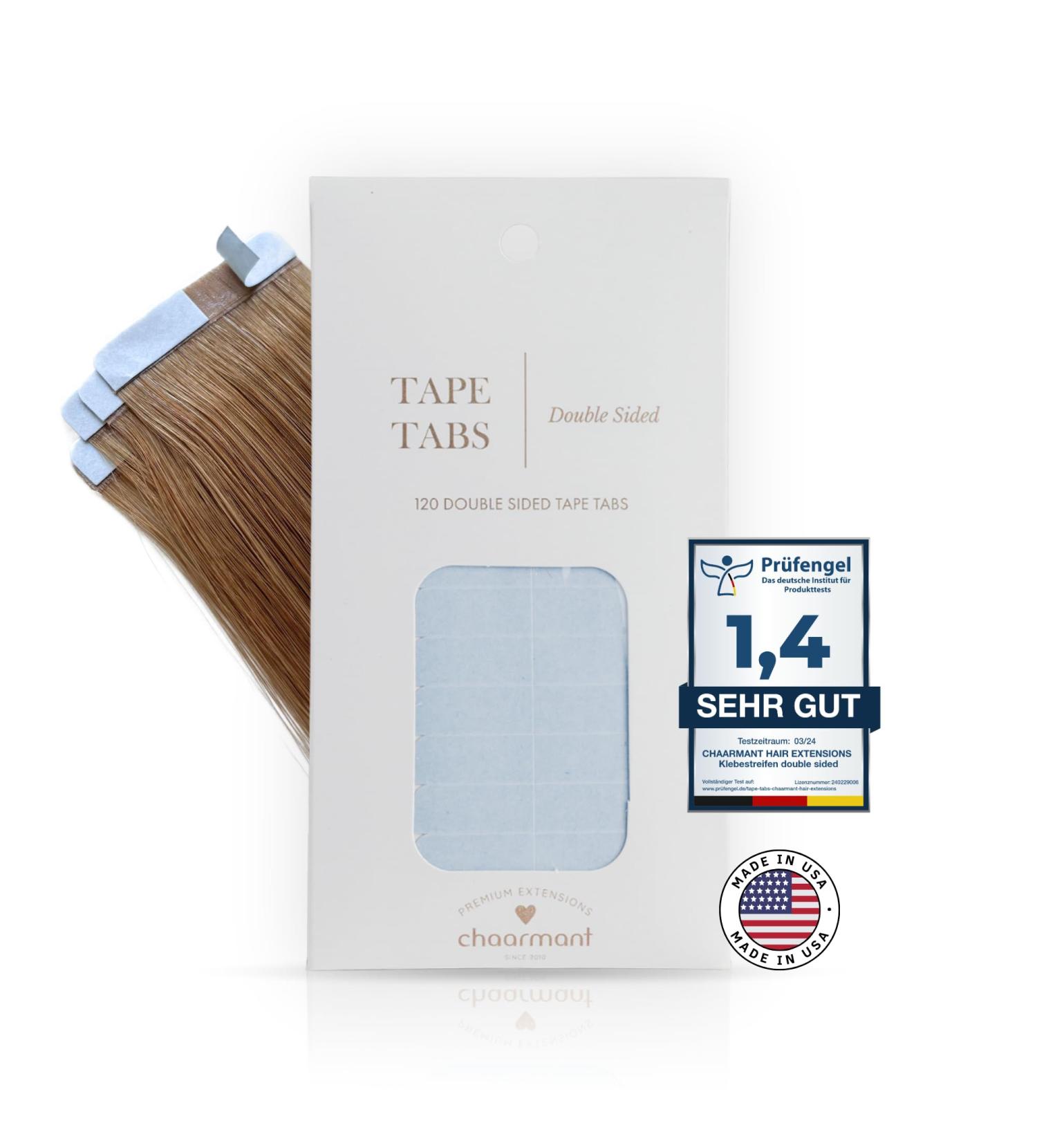 Chamant Double-Sided Extra Strong Adhesive Strips for Tape Extensions - Real Hair (10x12 Pieces) - Made in USA | International Shipping Available - Buy Online on GoSupps.com