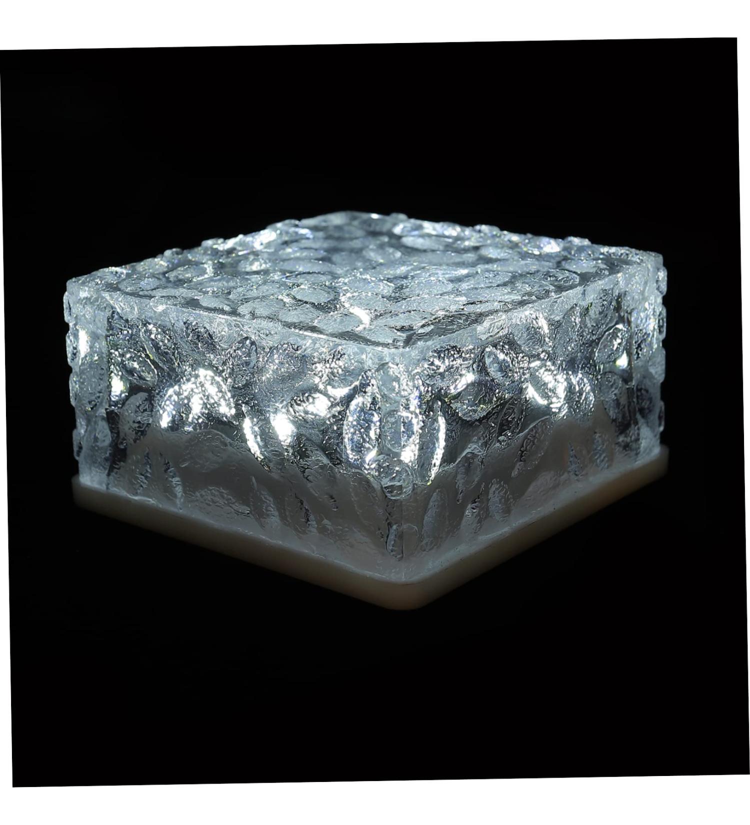 1pc Solar Light Lawn Decor Out Door Decor Outdoor Landscape Lights Solar Landscape Lights Landscape LED Lights Solar Brick Outdoor Light Outdoor Light Ornament Solar Lamp Decor LED (White) - Buy Online on GoSupps.com