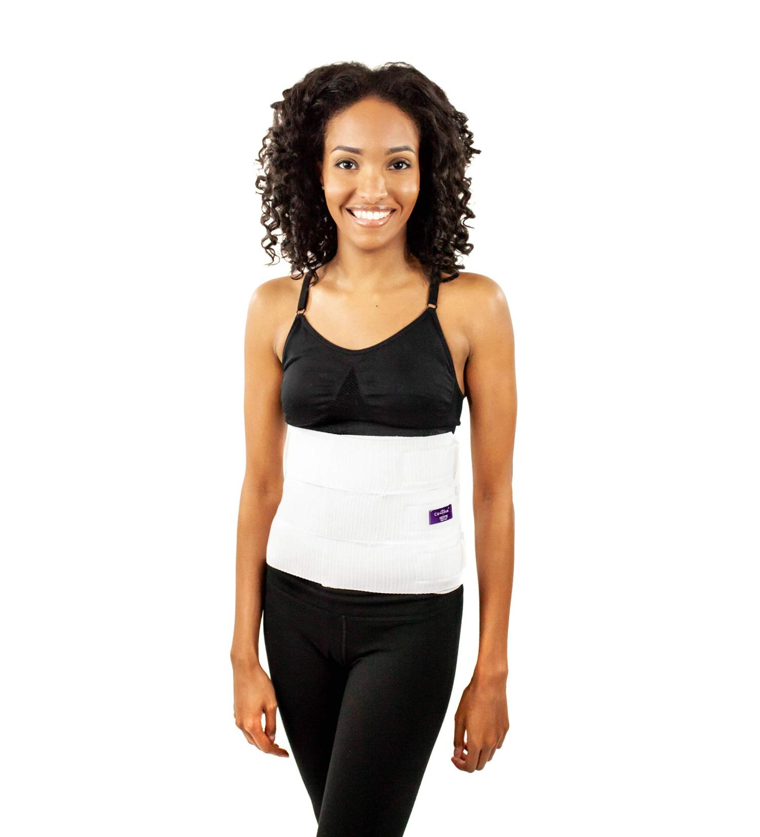ContourMD Surgical Abdominal Binder 9 - Adjustable Post Surgery Recovery Wrap Postpartum Belly Band & C-Section Support | Buy Now - Buy Online on GoSupps.com