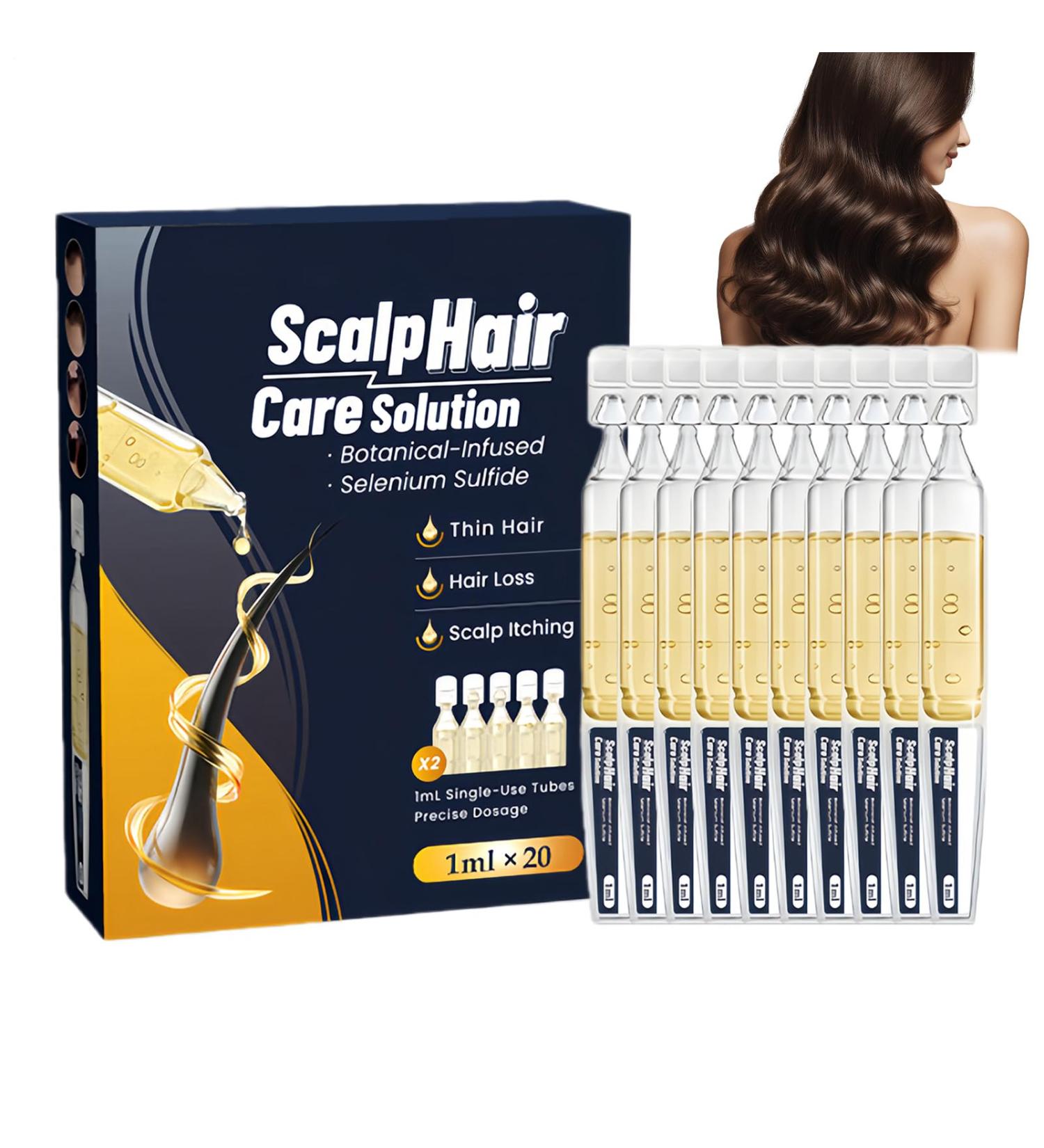 Croissance Capillaire Augmentation du Volume Capillaire | Formule de Restauration de la Sant du Cuir Chevelu | pour Femmes Hommes Coiffeurs Propri taires de Salon Adultes Enthousiastes 20pcs - Buy Online on GoSupps.com