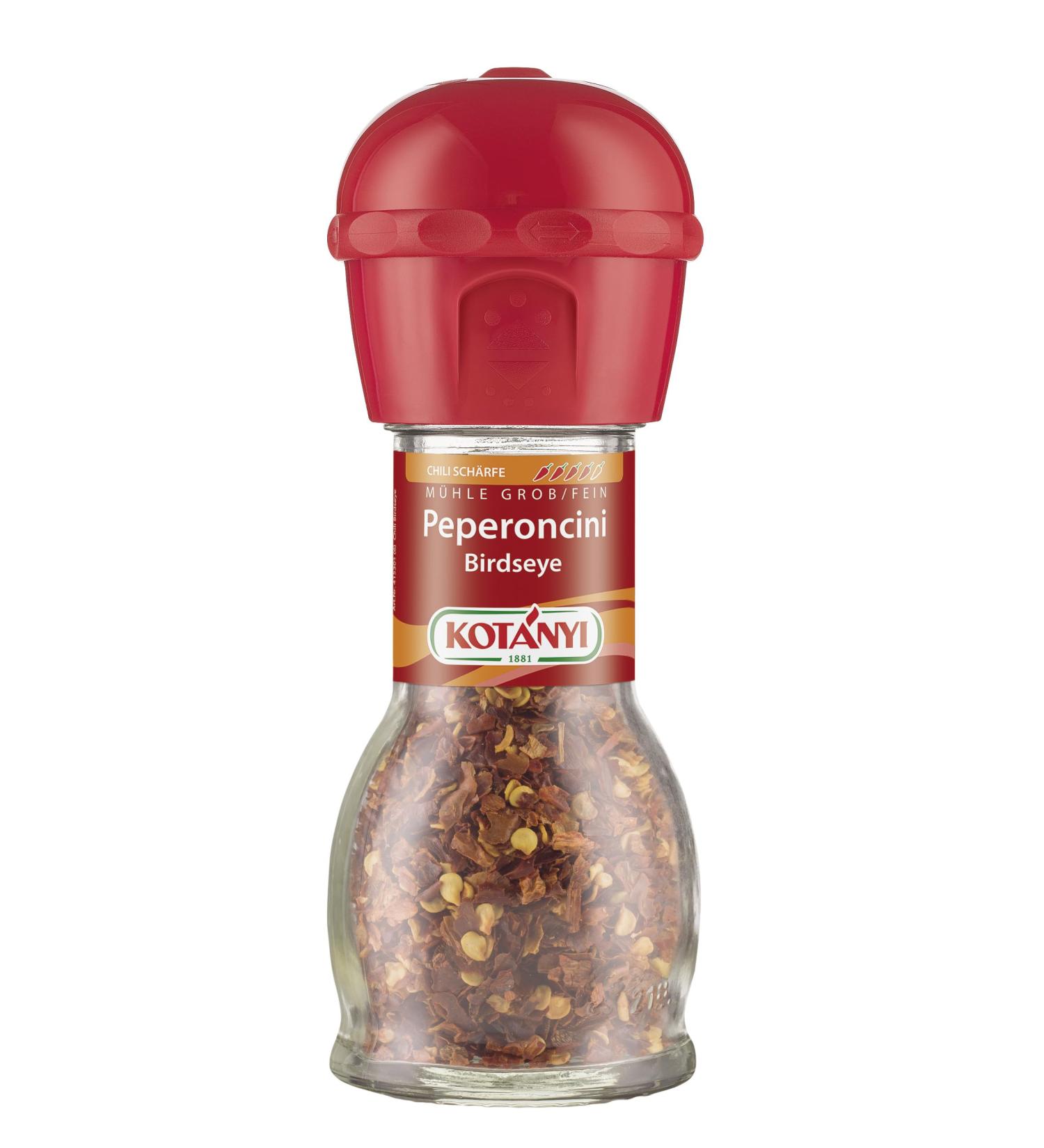 KOT NYI Chili Birdseye Peperoncini mill hot for fresh grinding