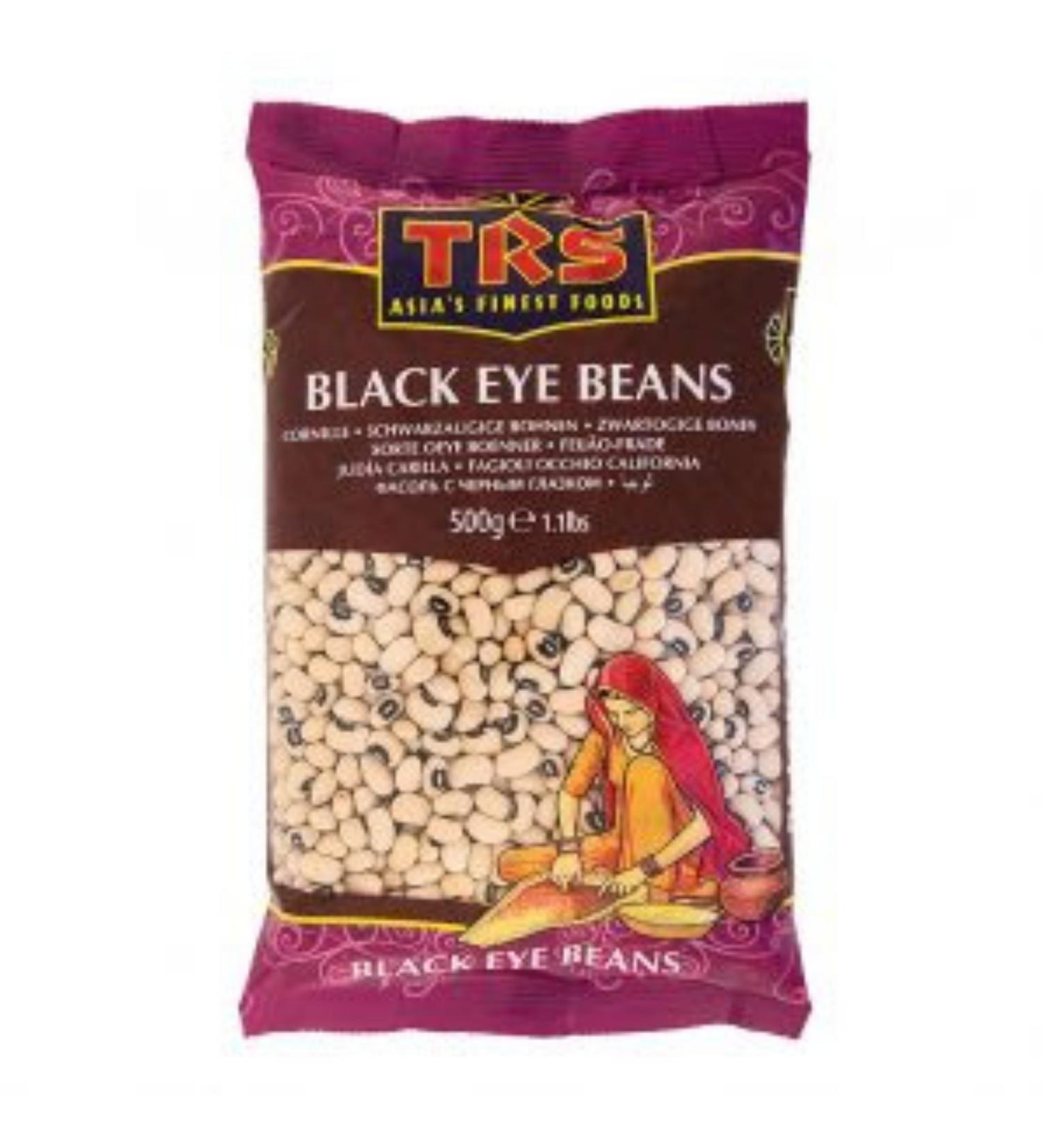 TRS Black Eye Beans - Black Eye Beans - 500g - 2kg (2kg) 2 kg (1 pack)