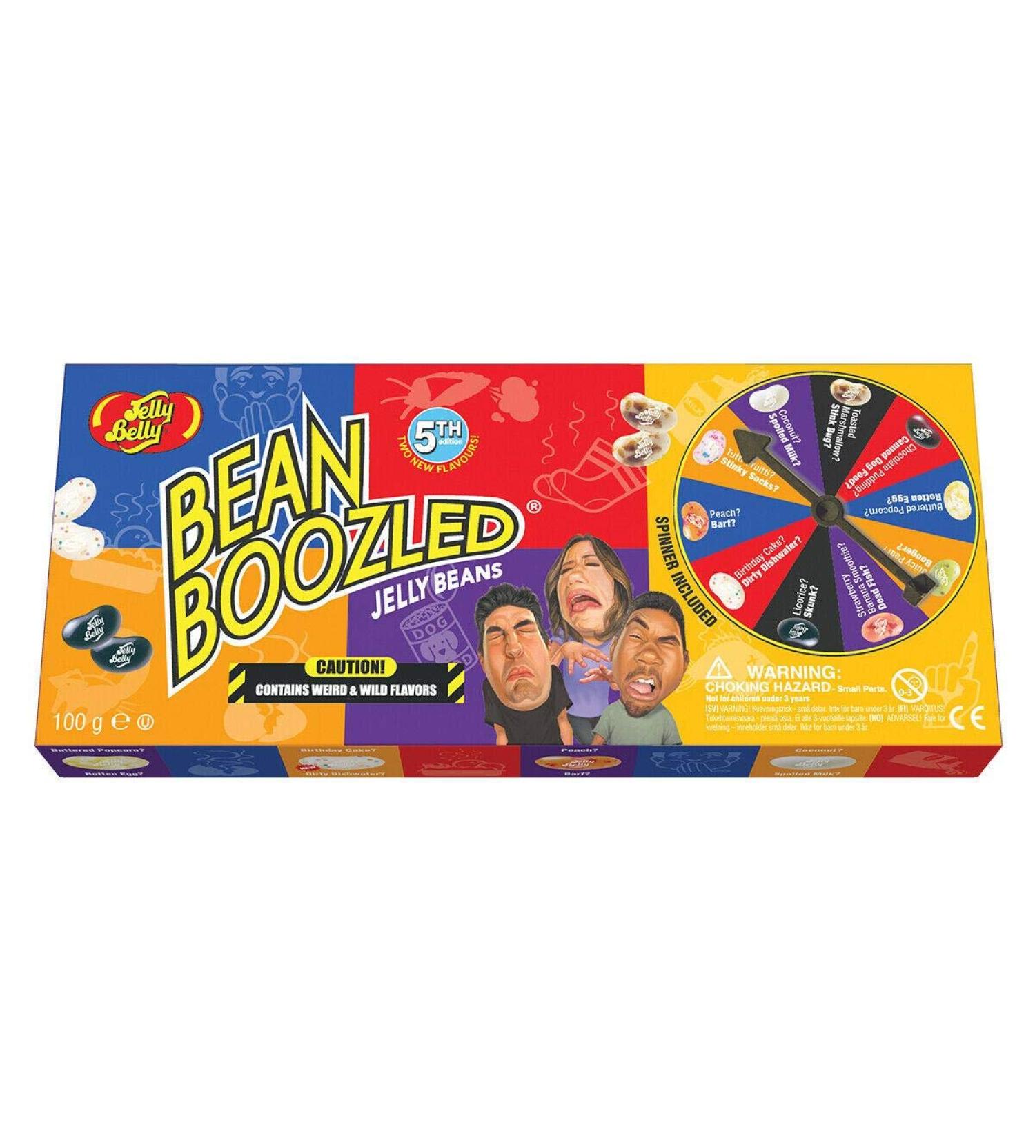 Jelly Belly Bean Boozled 5th Edition Jelly Beans 100g Spinner Game Sweets - Buy Online on GoSupps.com