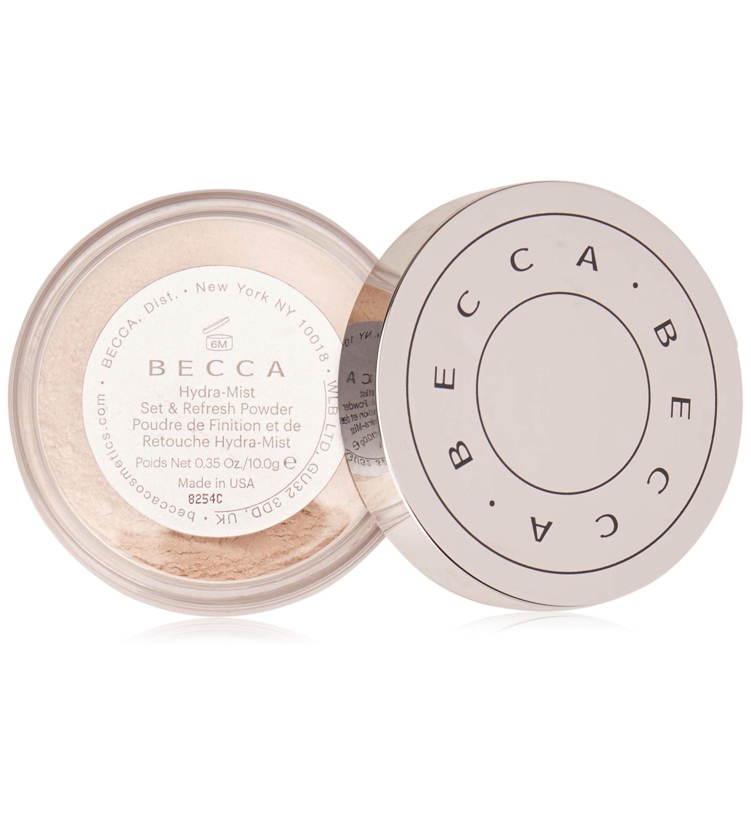 Becca Hydra-Mist Set & Refresh Powder for Women - 0.35 Oz | Long-lasting Hydration Formula - Buy Online on GoSupps.com