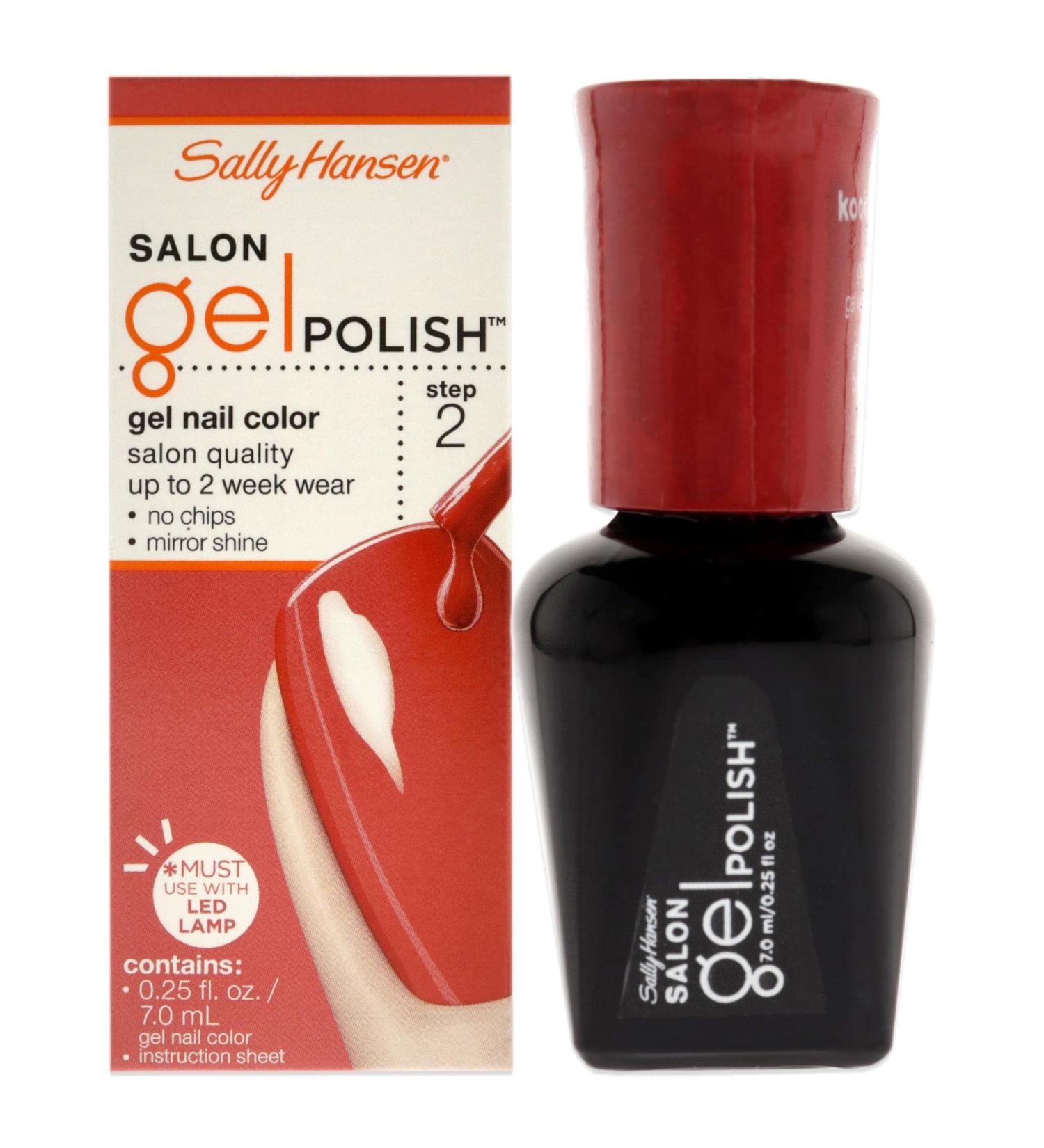 Sally Hansen Salon Pro Gel Nail Polish Lacquer - Kook a Mango 0.24 Fl. Oz - Buy Online on GoSupps.com