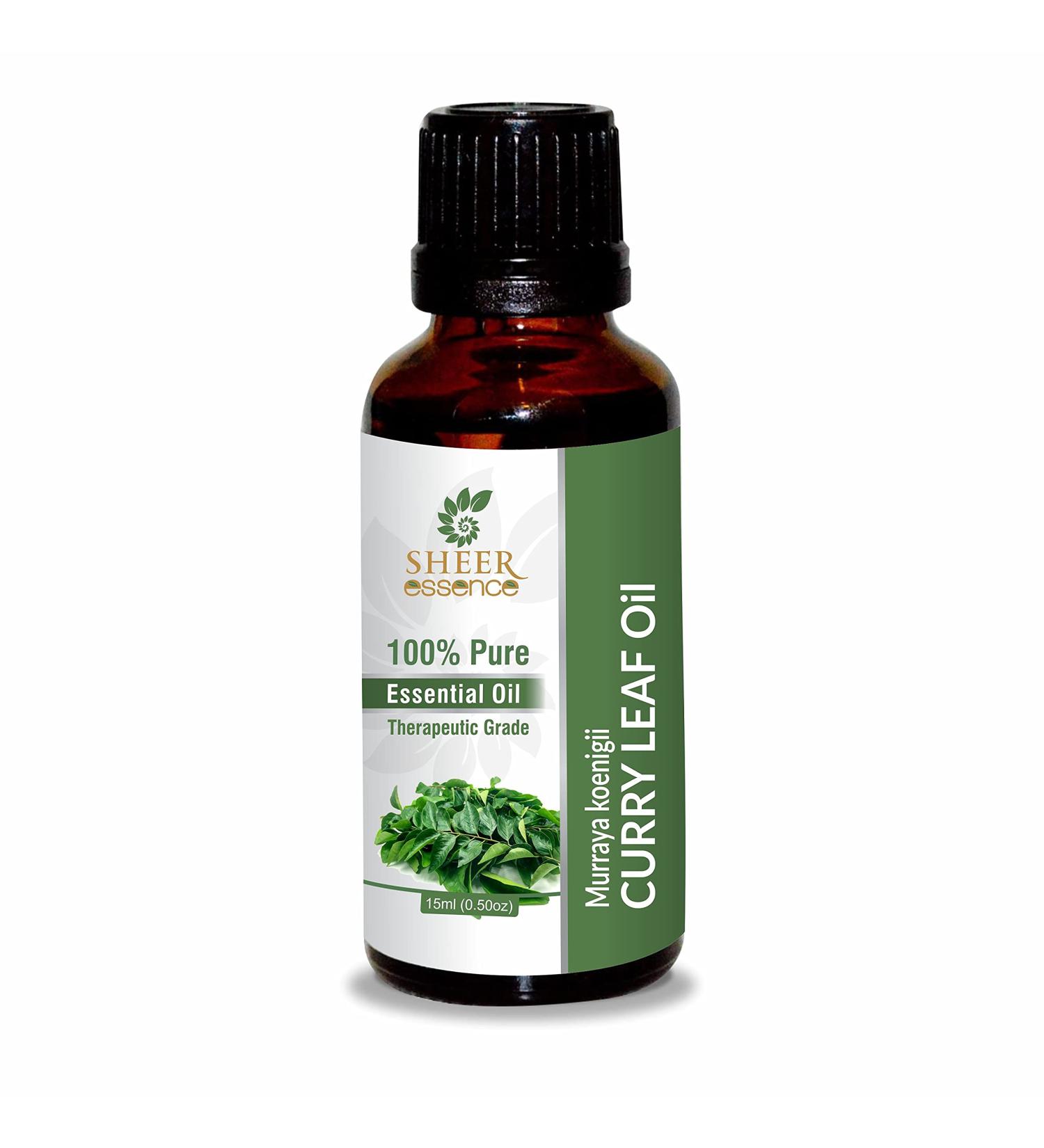 Curry Leaf Oil (Murraya Koenigii) - 100% Pure Natural Essential Oil | Therapeutic Grade Uncut 1.01 Fl.OZ (29.9 ml) - Shop Now! - Buy Online on GoSupps.com
