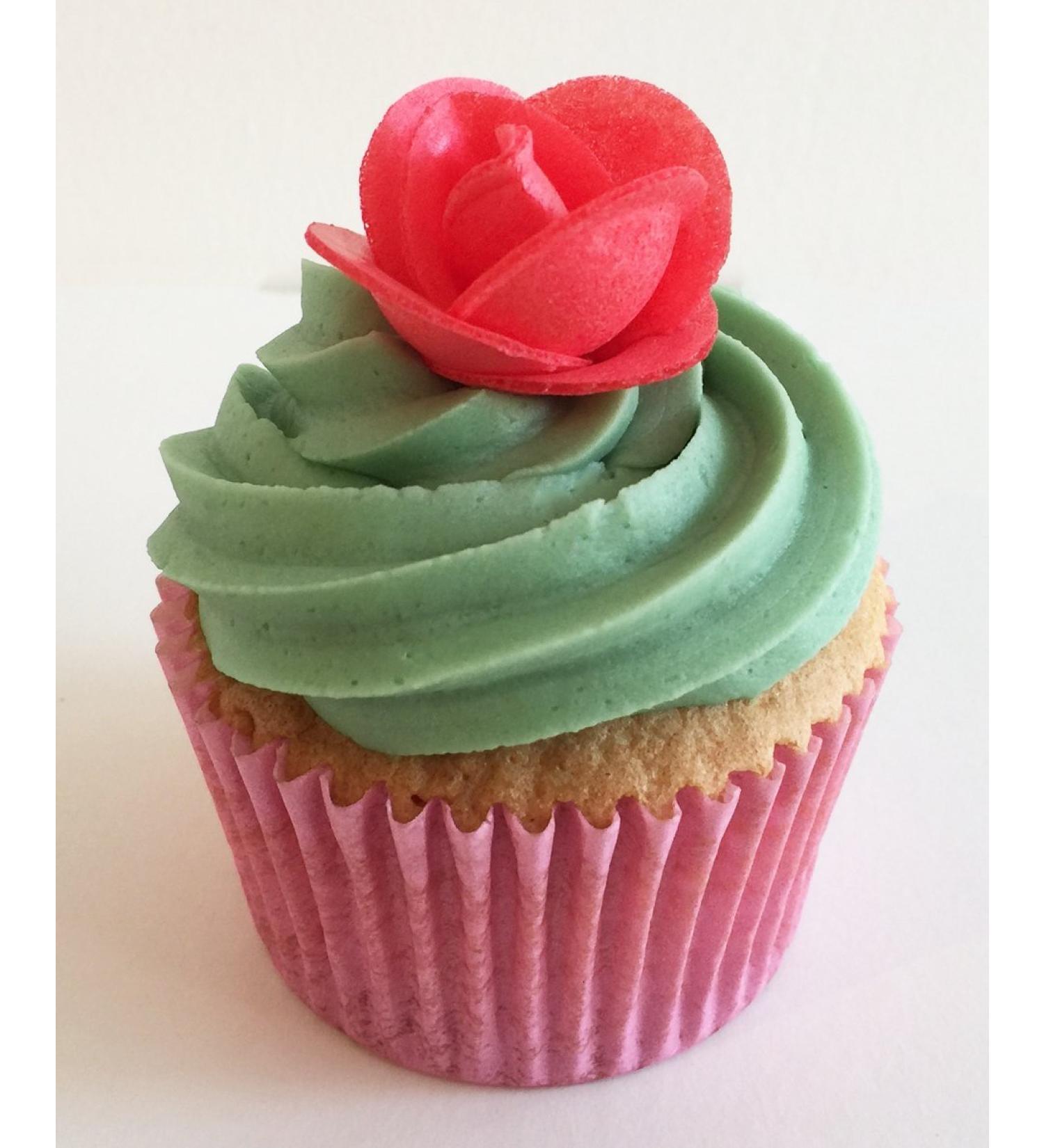 12 Red Roses- Beautiful Edible 3d Wafer Cake Decorations - Buy Online on GoSupps.com