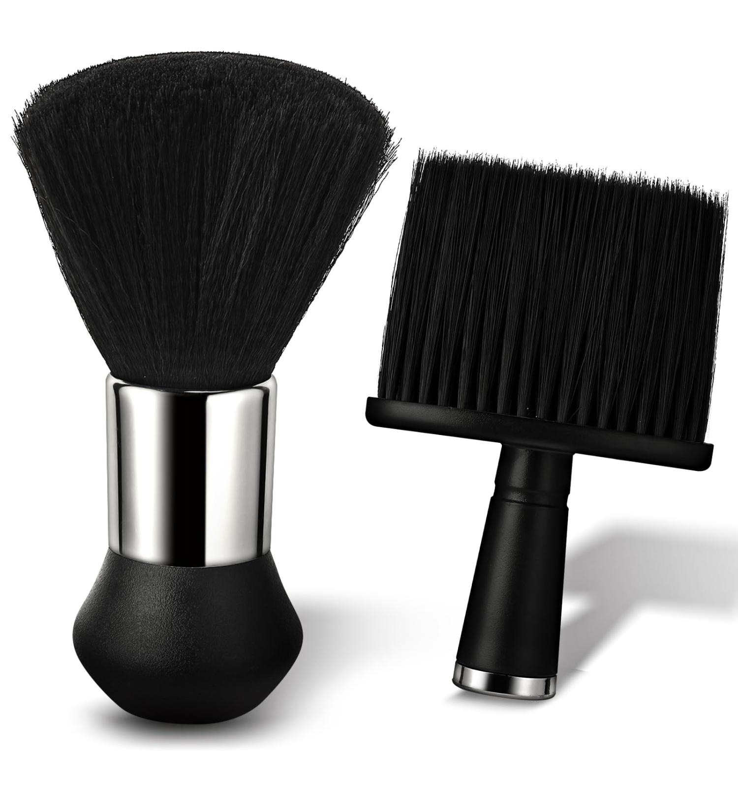 Abeillo 2 Piece Neck Brush Set | Soft Barber Hairdresser Brushes for Cleaning Hair on Neck | International Shipping Available - Buy Online on GoSupps.com