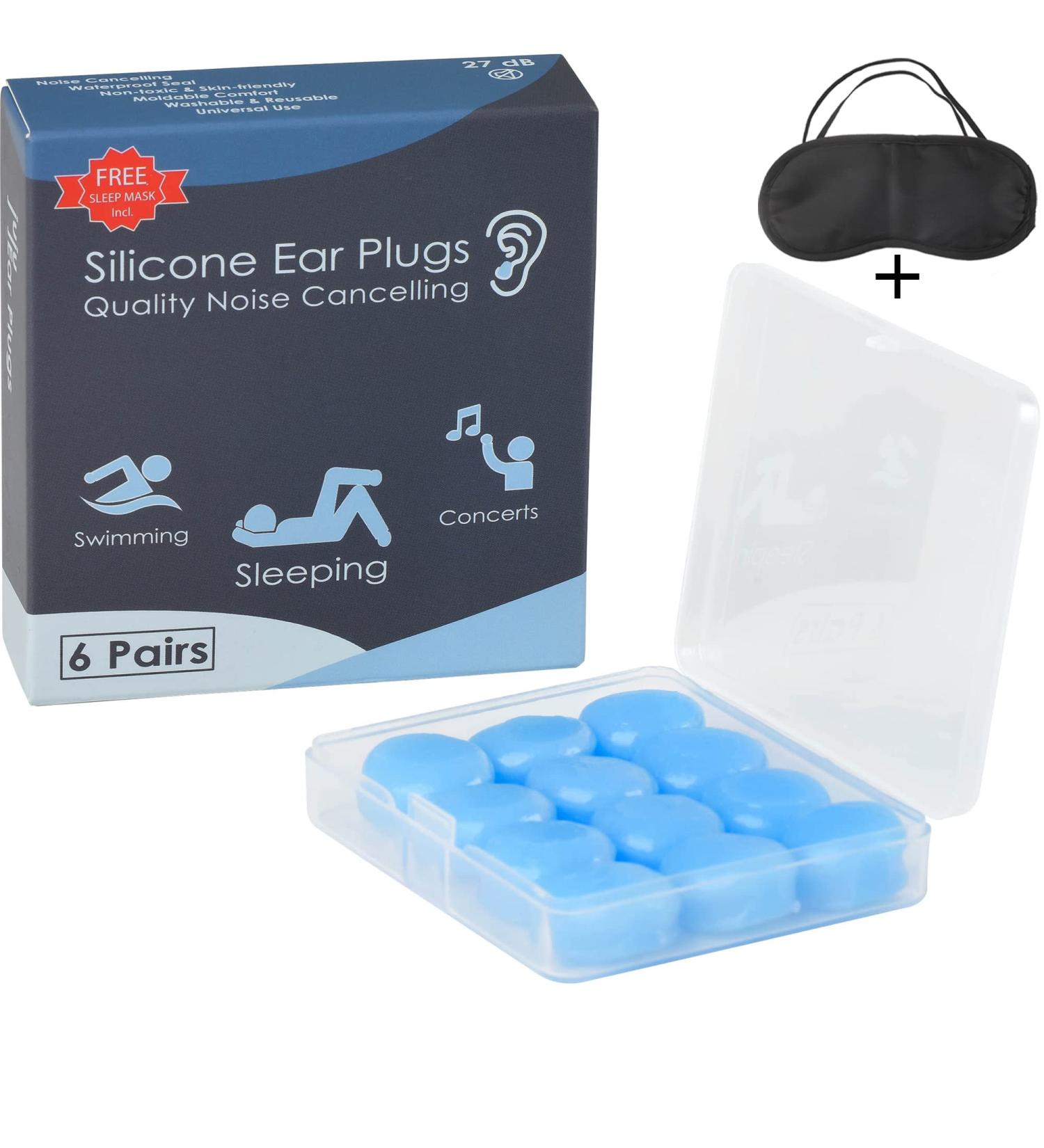 Juju Silicone Ear Plugs for Sleeping - Noise Cancelling & Reusable - Buy Online on GoSupps.com