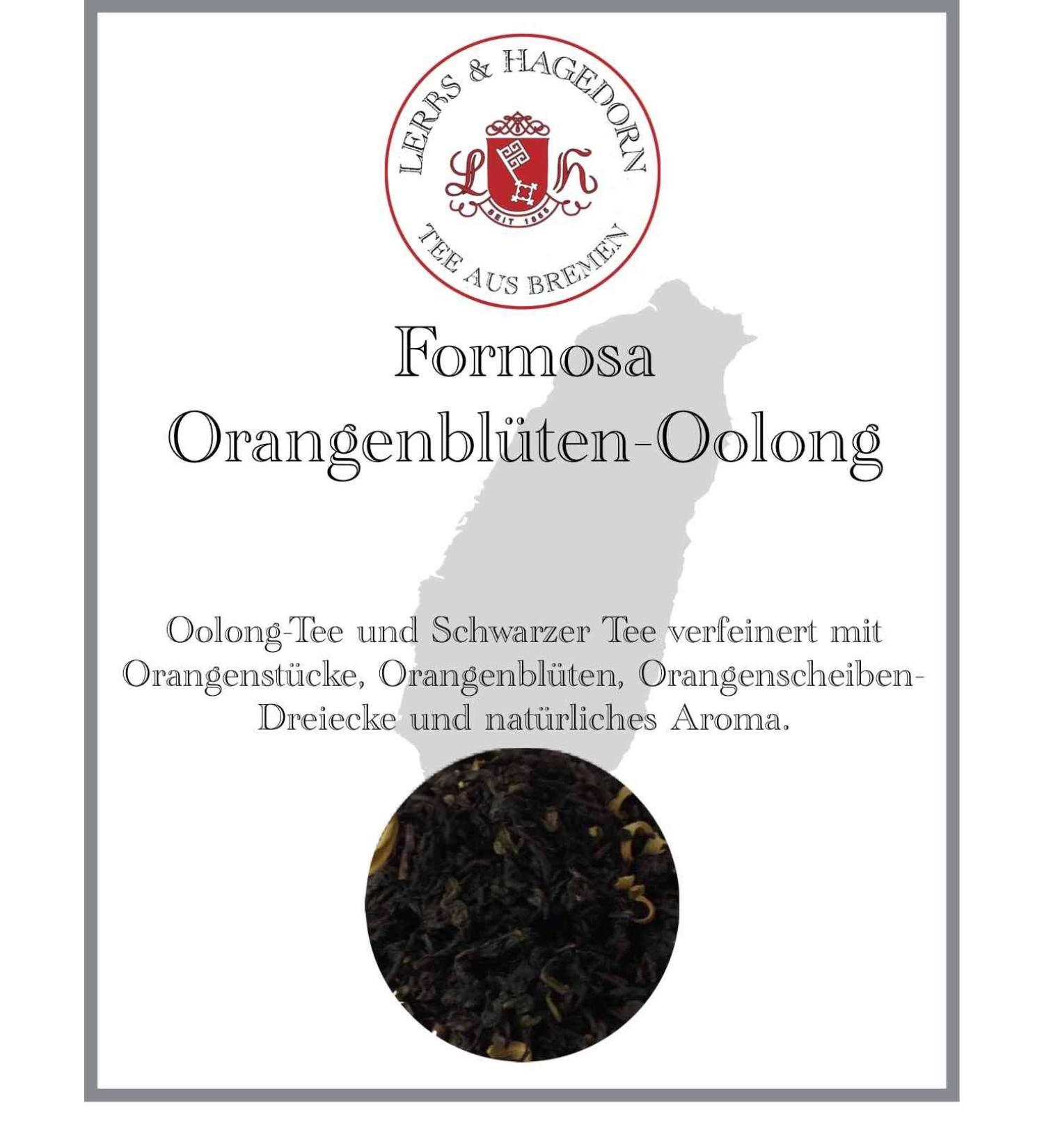  Lerbs & Hagedorn Formosa Orange Blossom Oolong 1.5 kg - Buy Online on GoSupps.com