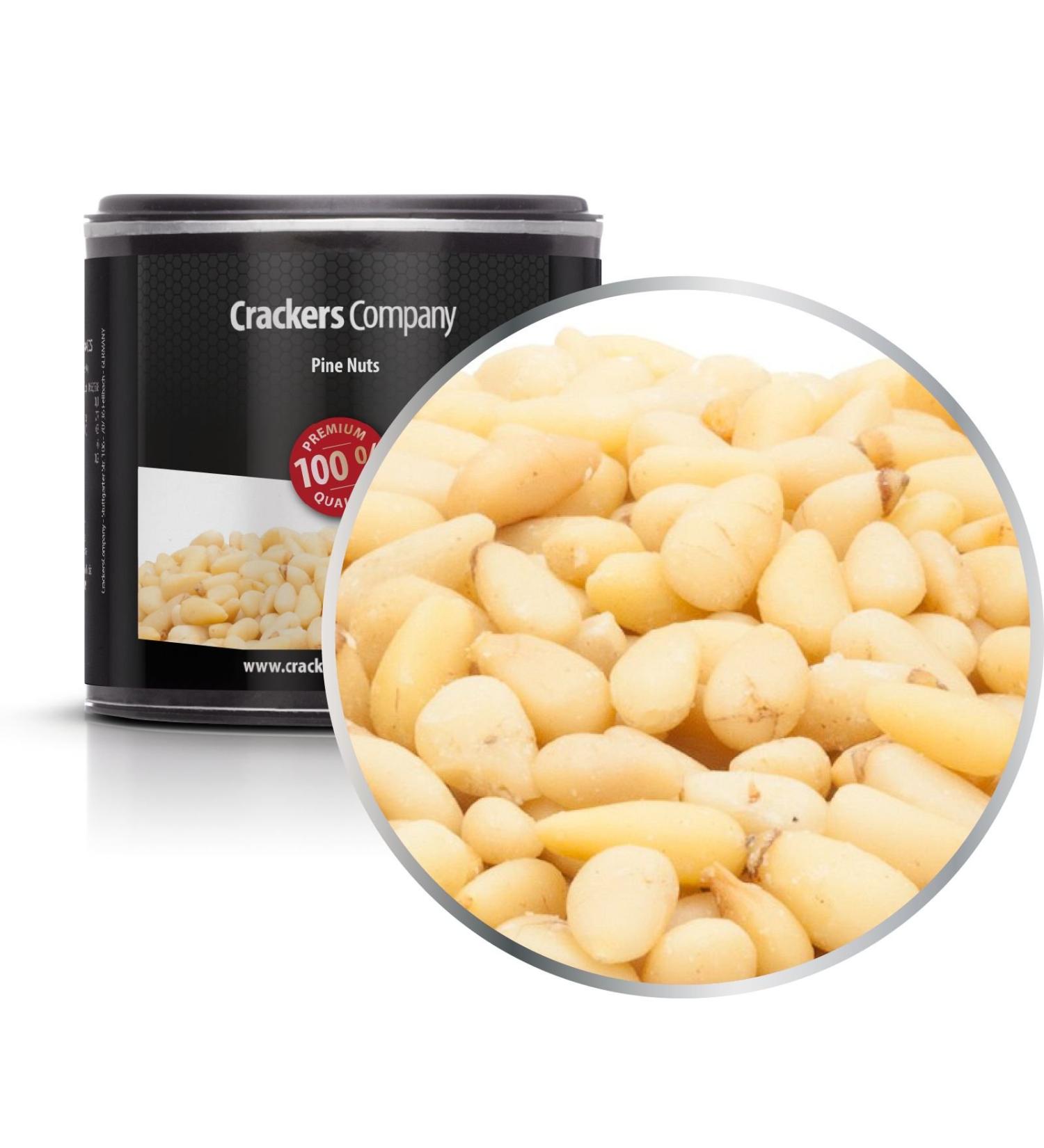3 x 90g pine nuts Grade A natural lacher 100% pure superfood nutty aromatic sugar -free salt -free vegetarian vegan gluten -free lactose -free premium quality 3 x 90g in membrandosis small (270g)