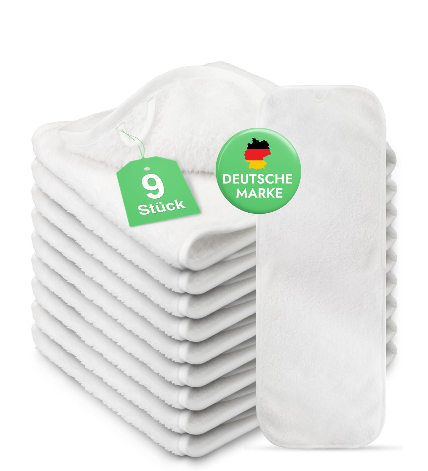 Premium Microfiber Compress Cloth Towels - Soft Fluffy 25x70 for Studios & Wellness - Cosmetex (9 Pieces) - Buy Online on GoSupps.com