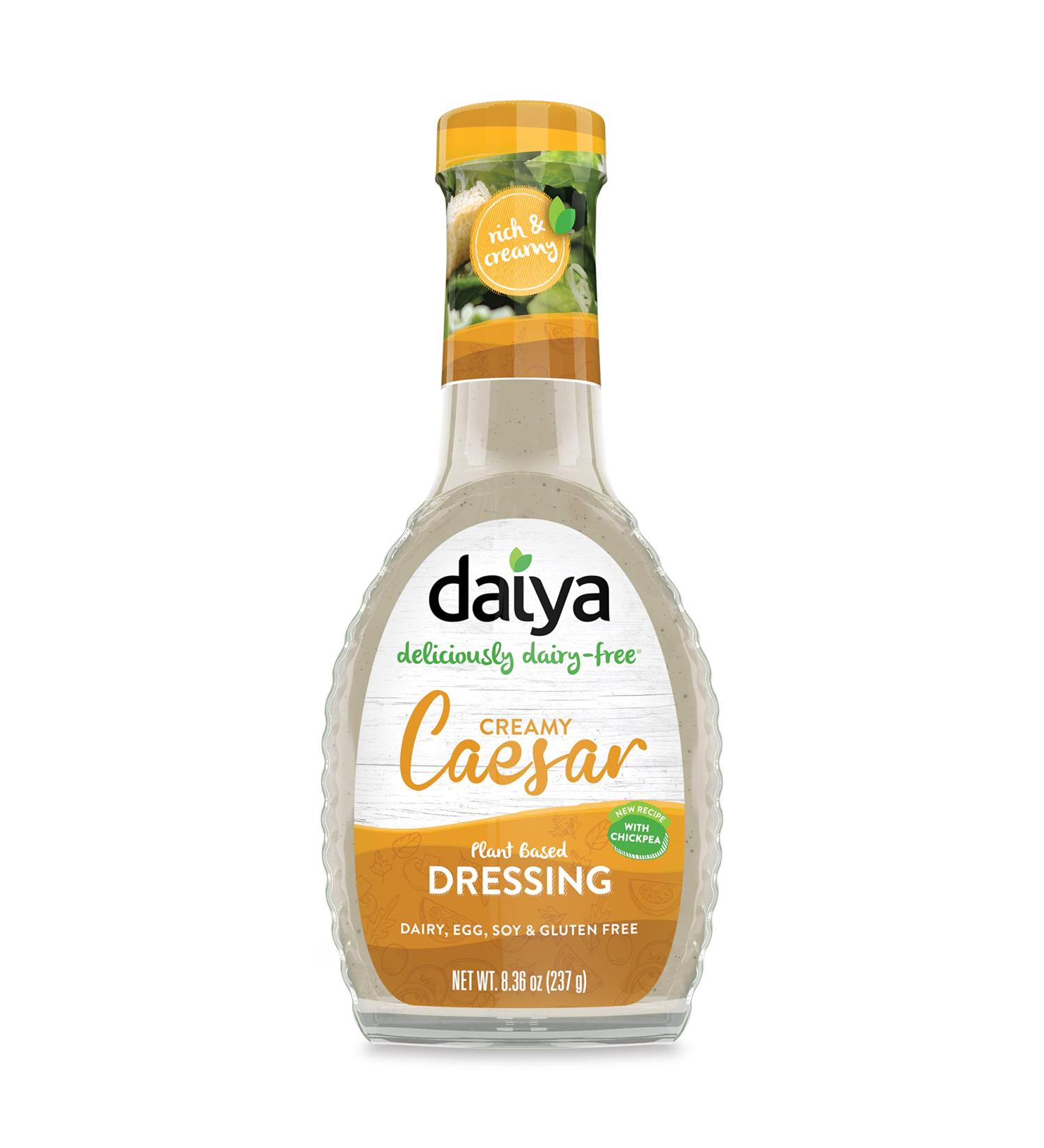 Daiya Dairy Free Creamy Caesar Salad Dressing 8.36oz (Pack of 6) | Vegan & Vegan Cheese Alternative - Buy Online on GoSupps.com