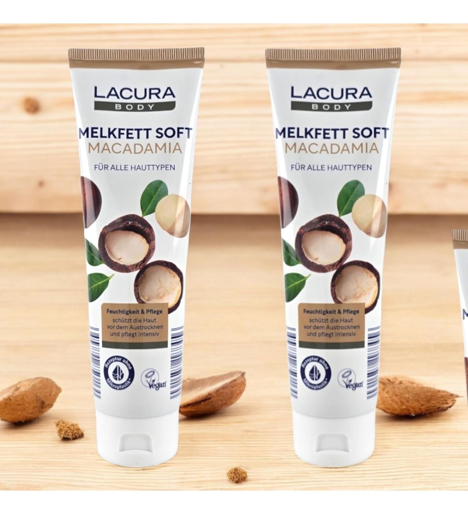 Ombia Med Ombia Melkvet Soft for the whole body moisture and care with macadamiano oil all skin types vegan 150 ml pack of 2 - Buy Online on GoSupps.com