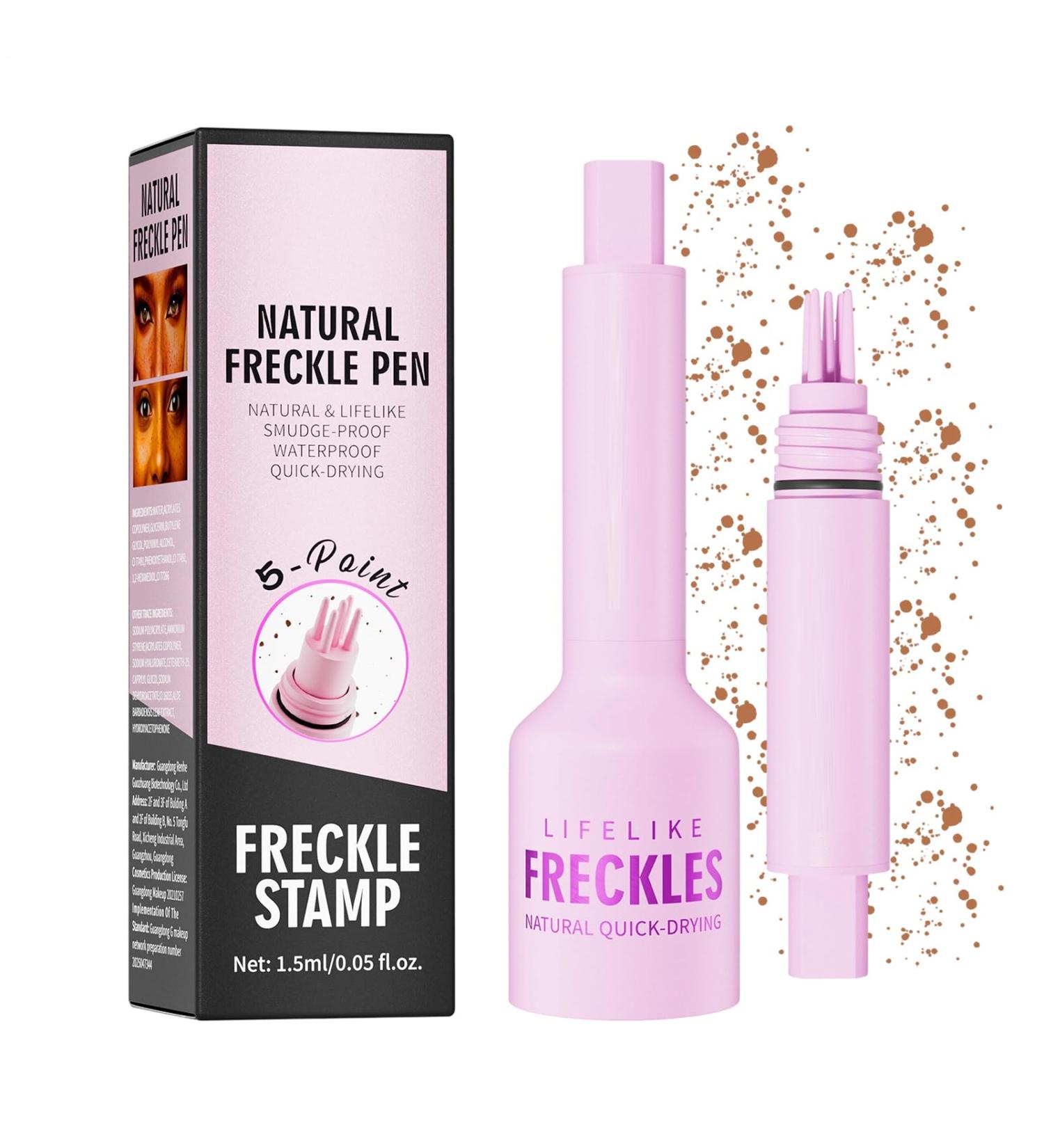Maquillage pour taches de rousseur | Cosm tique de beaut du visage stylo taches de rousseur longue dur e pour femmes et filles pour mariage quotidien costume cosplay performance et r union - Buy Online on GoSupps.com
