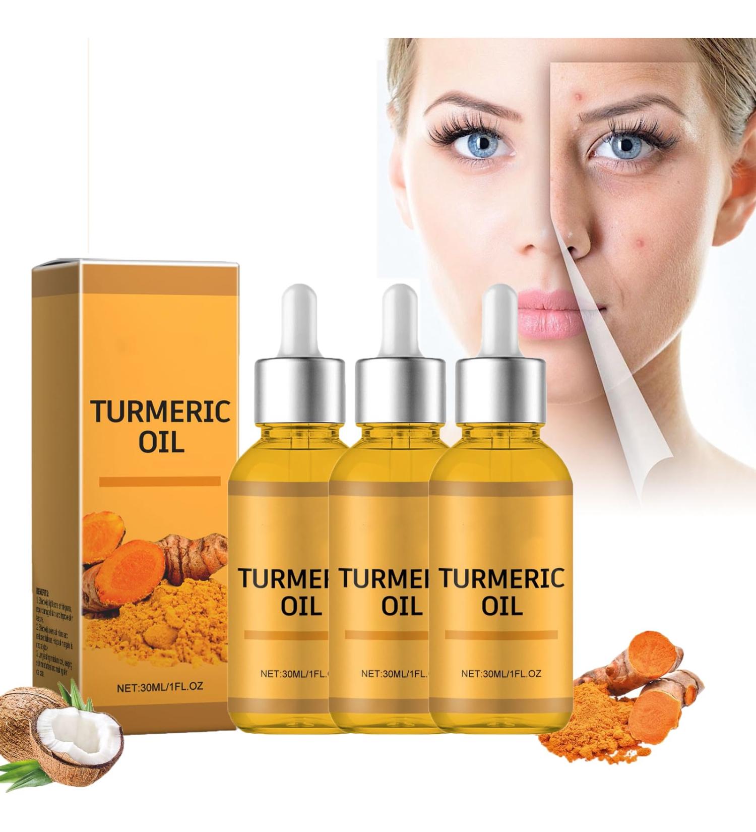  BAInuai Turmeric Anti-Oxidant Serum for Dark Spot Correct Turmeric Anti-Oxidant Serum Anti-Oxidant Serum with Turmeric for Age Spots Serum for All Skin Types 30ml (3 Pack) - Buy Online on GoSupps.com