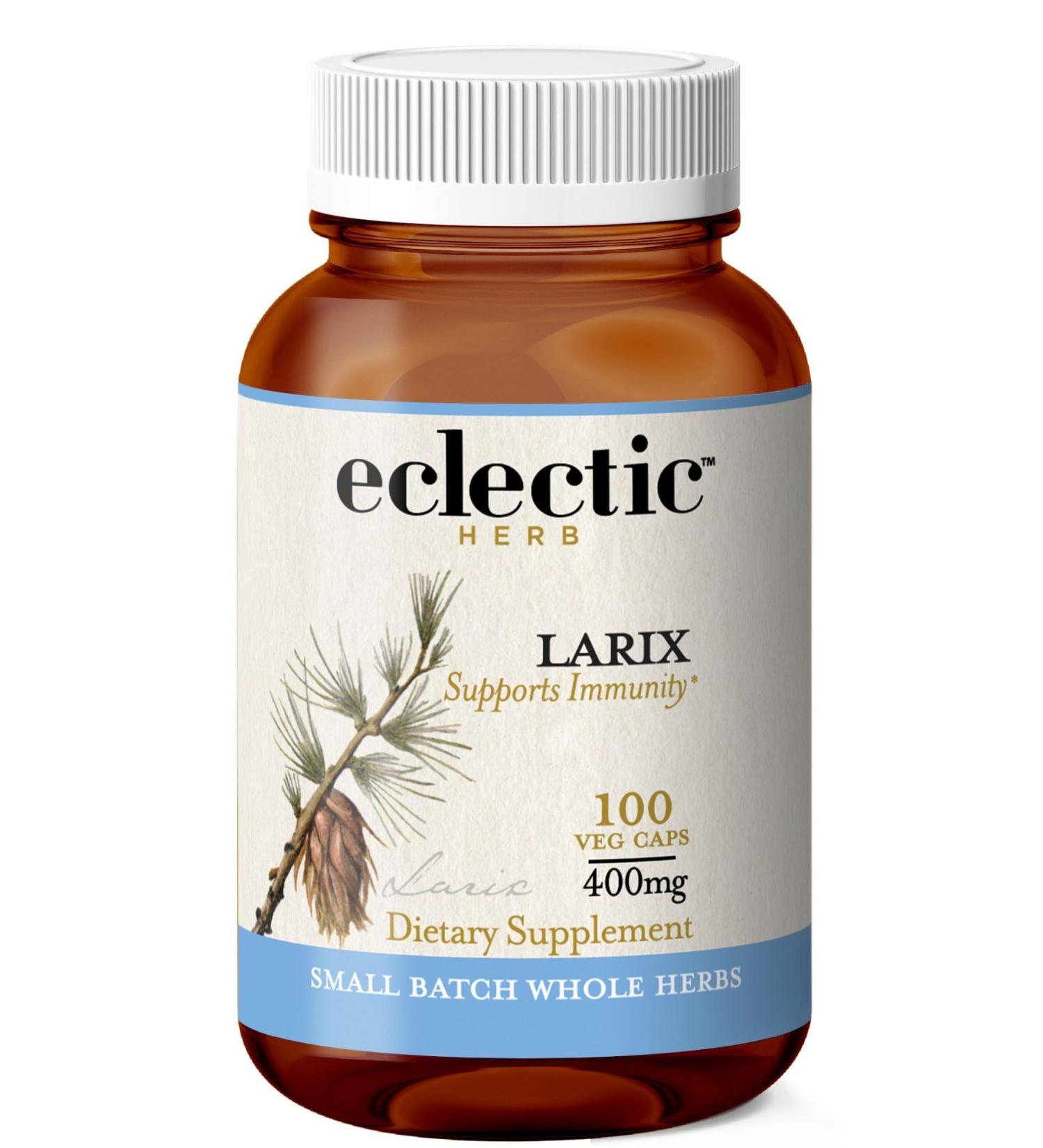 Eclectic Larix Caps with Glass Blue 100 Count Blue 100 count (Pack of 1)