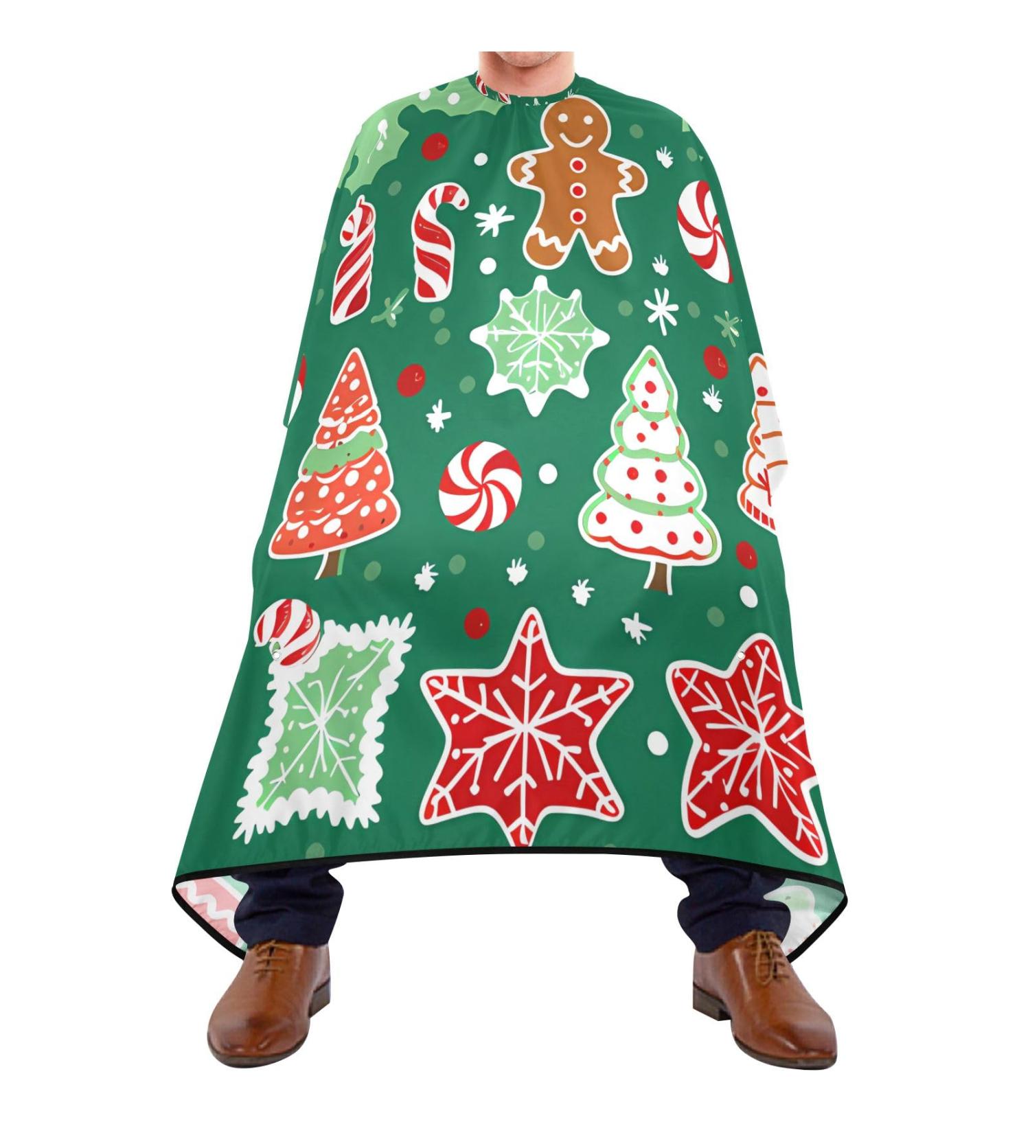 Waterproof Cheetah Barber Cape - Unisex Hair Cutting Bib - Perfect Christmas Gift for Men - Buy Online on GoSupps.com