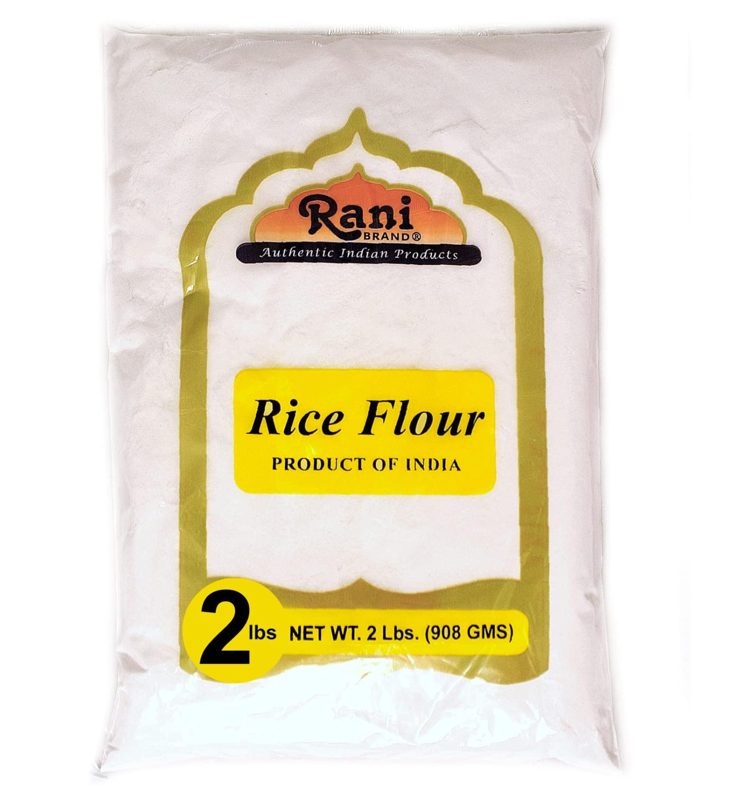 Rani Rice (White) Flour 32oz 2lbs() 908g  All Natural | Gluten Friendly | Vegan | NON-GMO | Indian Origin 2lbs (32oz)