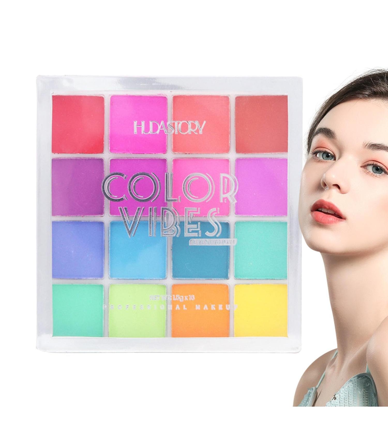 Matte Eye-Shadow Palette Mild and Blendable Dazzling Eye Shadow Palette | Everyday Cosmetics for Dating Traveling Home Working Shopping Gathering Fulenyi - Buy Online on GoSupps.com