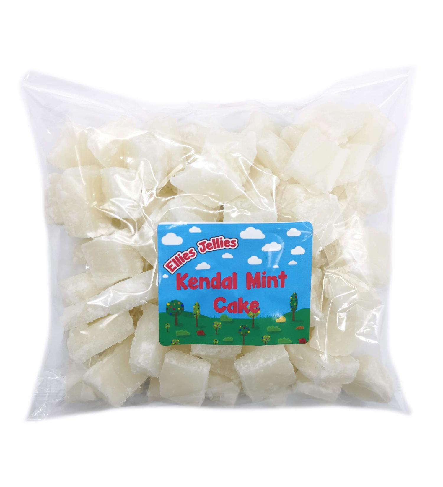 Ellies Jellies Kendal Mint Cake 1kg Bag