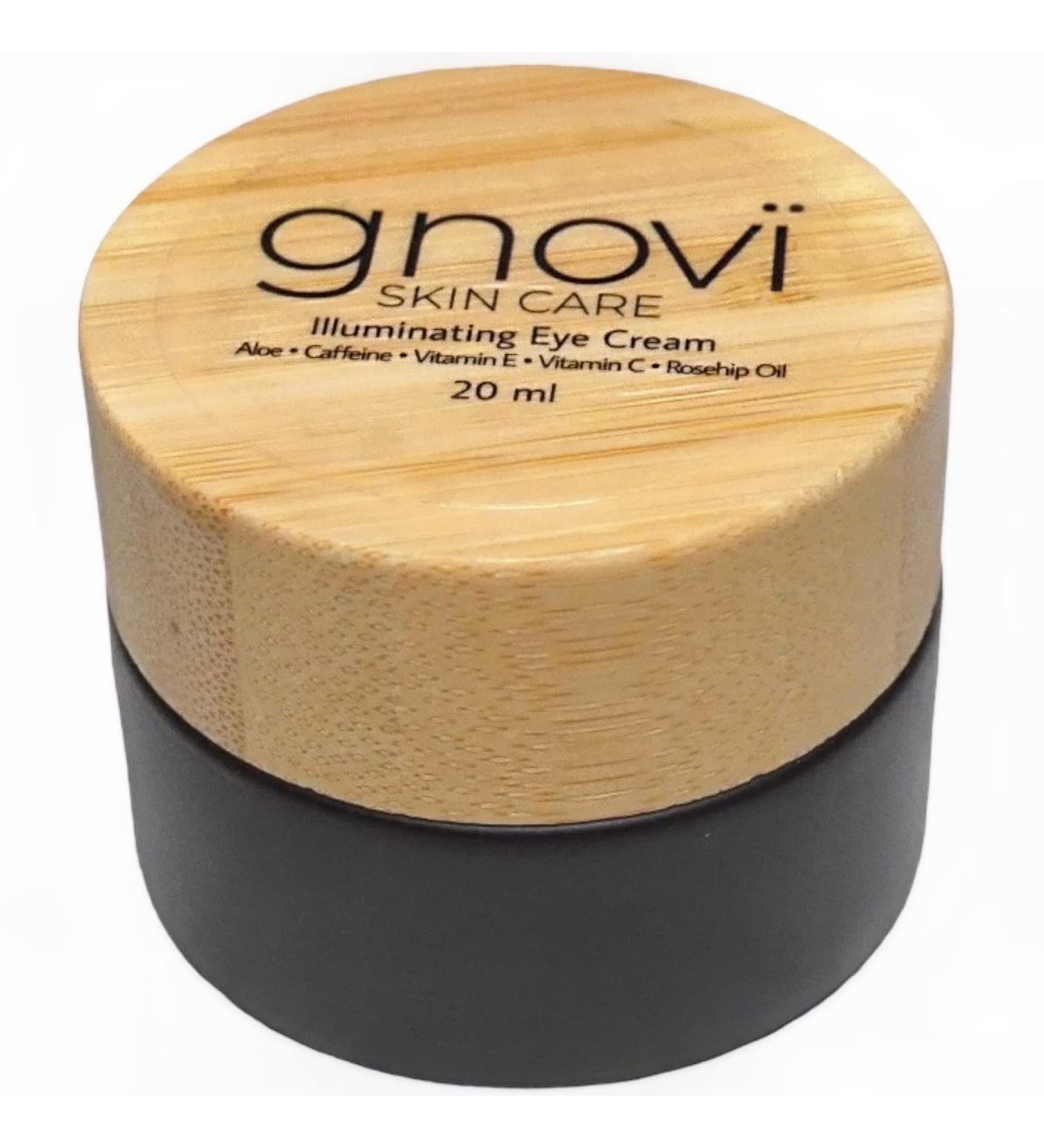 gnov Illuminating Eye Cream: Anti-Puffiness & Dark Circle Remover (20ml) - Buy Online on GoSupps.com