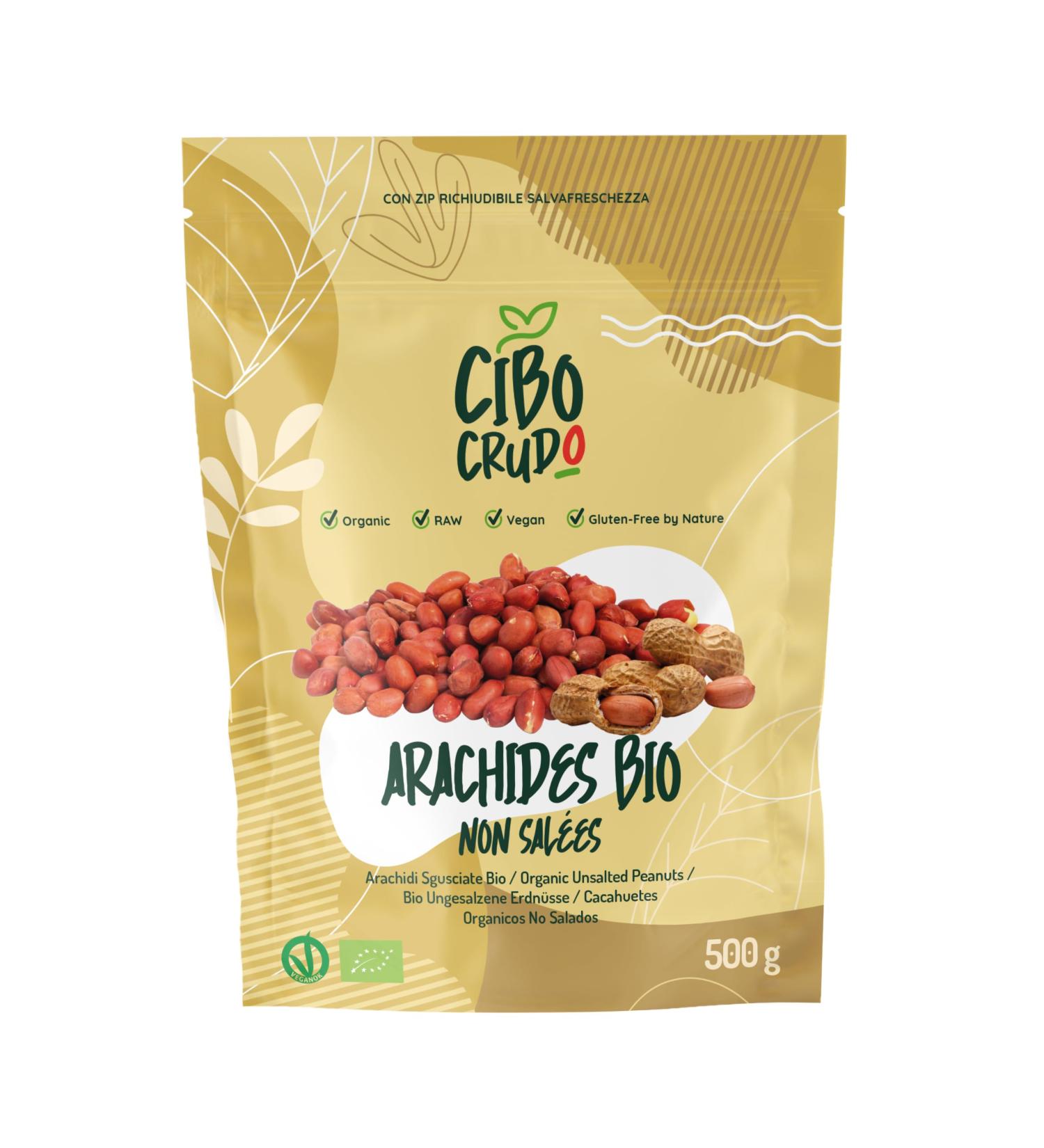 Organic Peanuts Unroasted Peanuts - 500 g Peanut Non-Nal e They contain Protein Fiber Vitamins and Minerals for Snacks or for Making Peanut Butter. - Buy Online on GoSupps.com