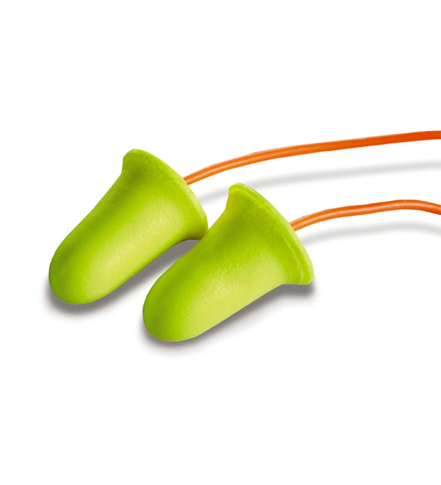 3M E-A-Rsoft FX Corded Earplugs - 100 Pairs  Model 312-1274