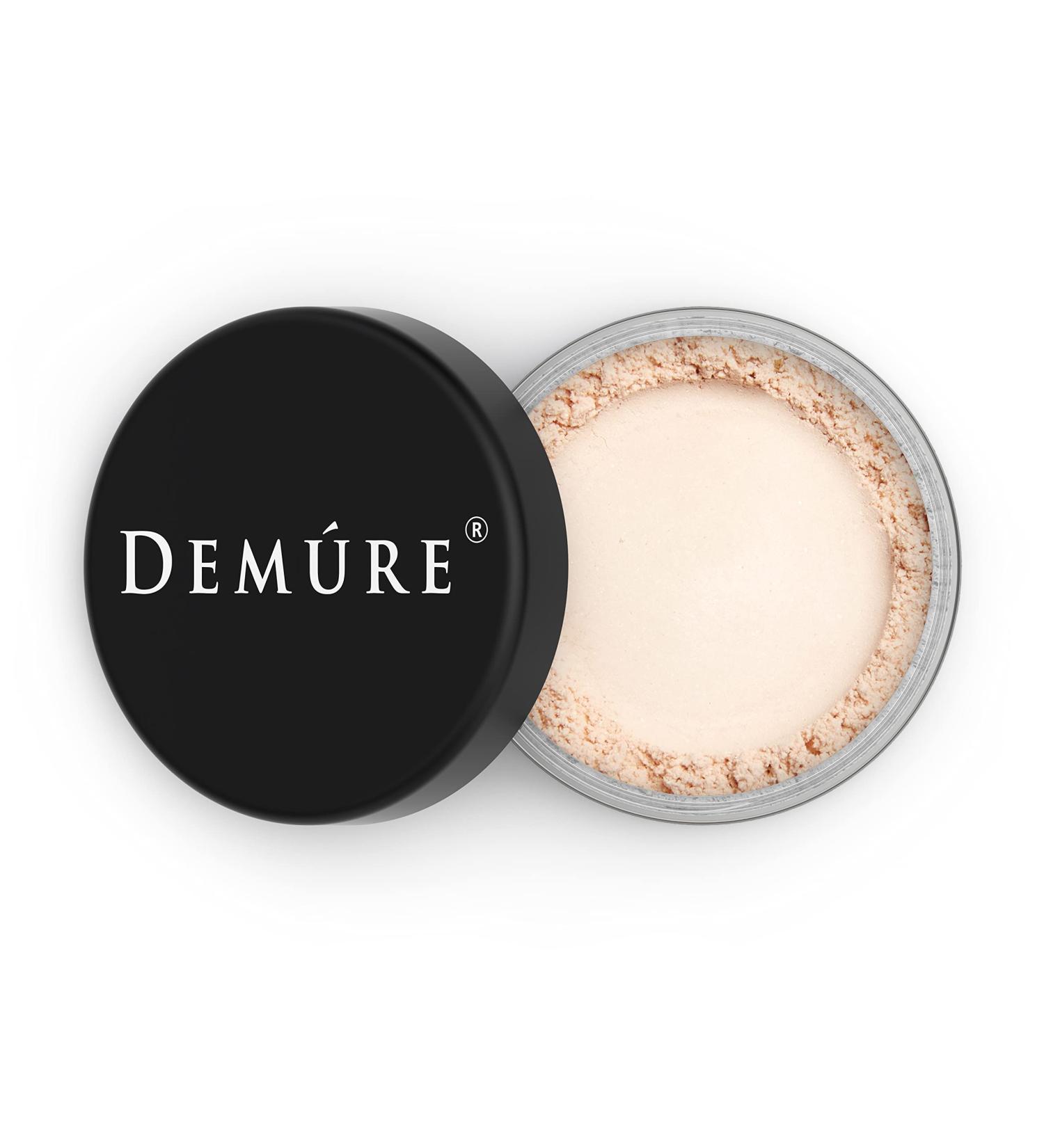 Demure Mineral Makeup Finishing Powder - Loose Setting Powder for Professional Light Makeup - Buy Online on GoSupps.com