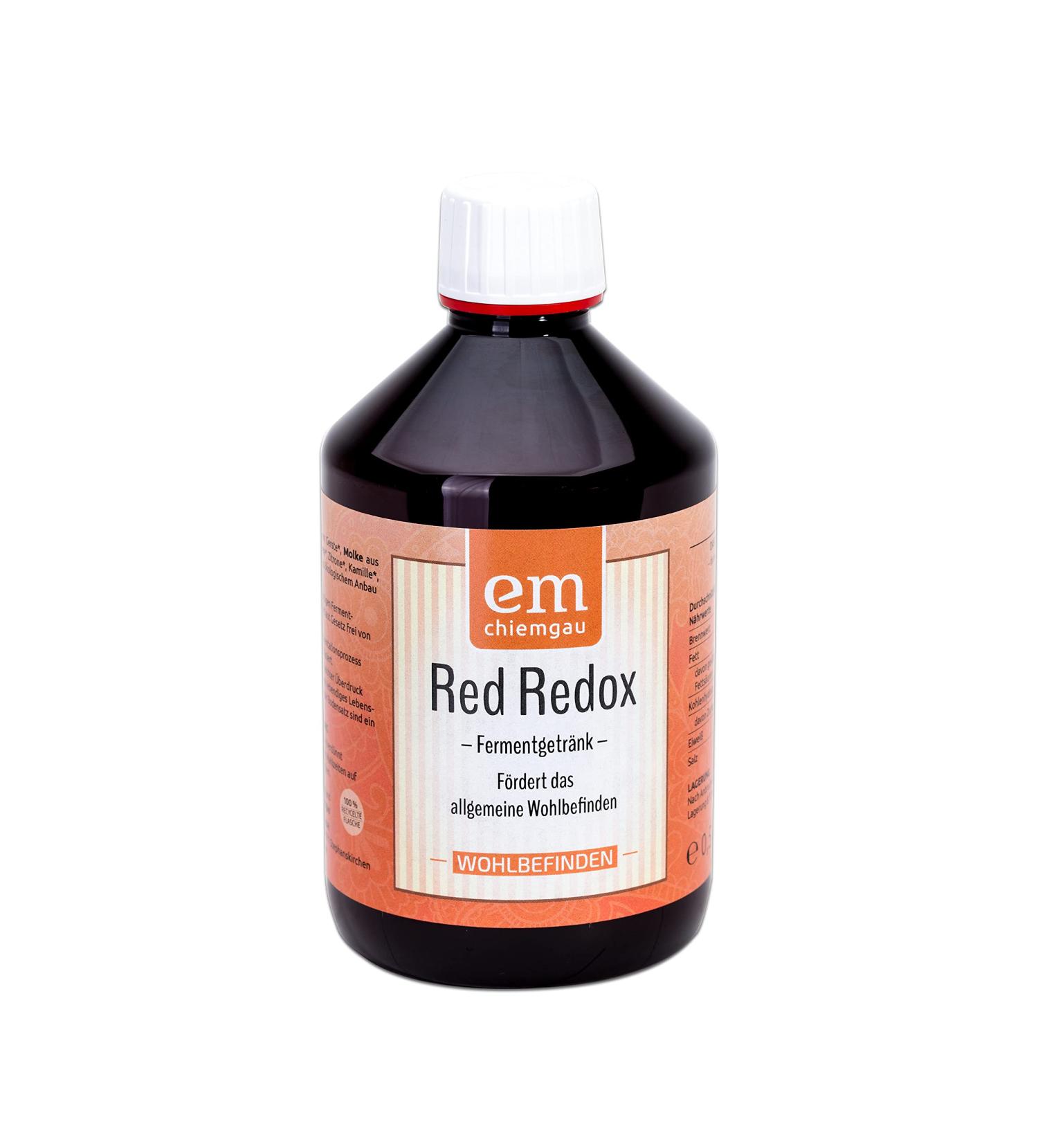 Red Redox - Organic Fermented Tonic Drink 0.5L | Revitalize & Energize | International Shipping Available - Buy Online on GoSupps.com