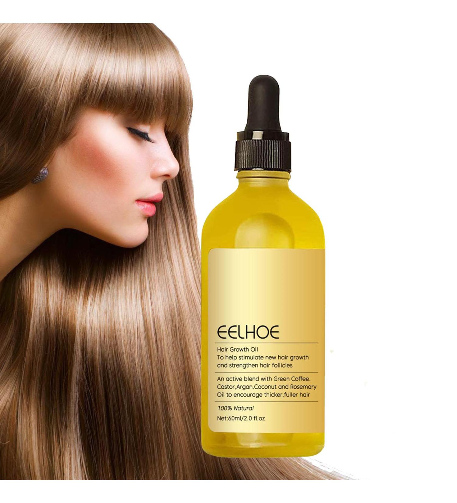 Organic Rosemary Hair Growth Oil | Natural Solution for Thin & Damaged Hair | 60ml - Buy Online on GoSupps.com