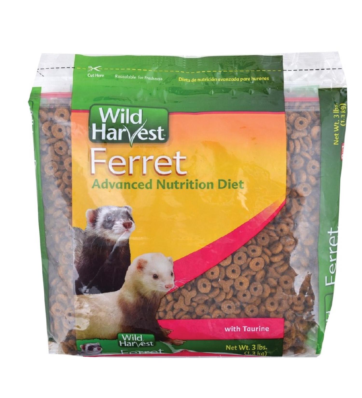 Wild Harvest Advanced Nutrition Diet For Ferrets  3-Pound - Buy Online on GoSupps.com