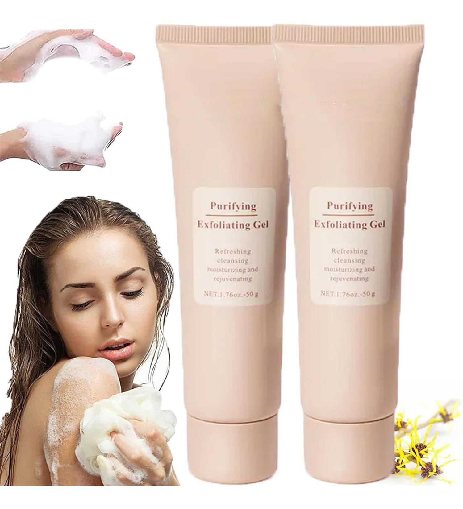 Purifying Cream Purifying Exfoliating Gel Exfoliating Body Scrub Deep Cleansing Moisturizing Scrub for All Skin Types - Buy Online on GoSupps.com