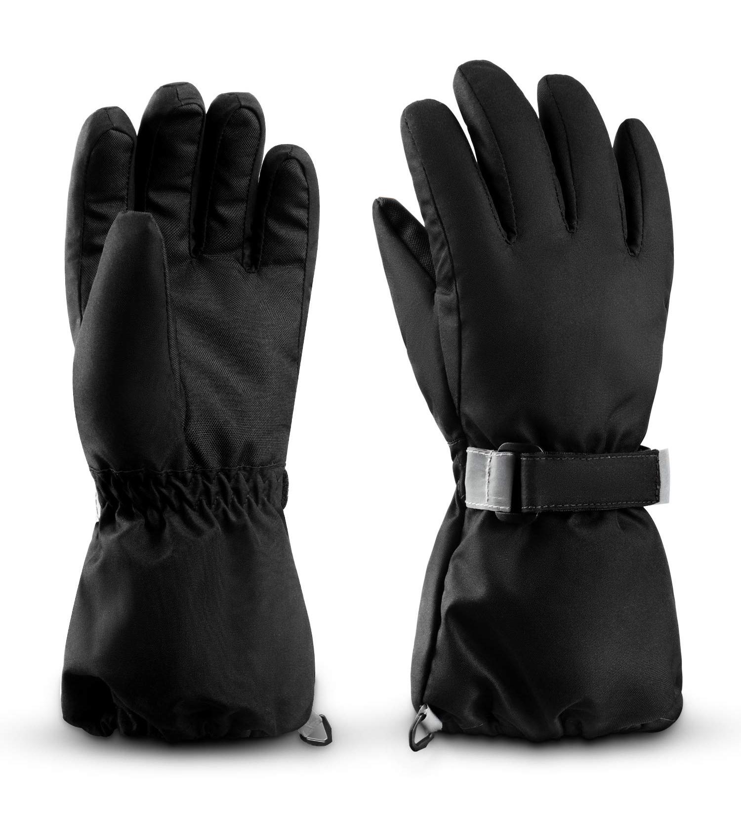 Thxtoms Children Ski Gloves -15 | Waterproof Windproof Warm Winter Snow Gloves for Girls 3-13 Years | Oxford Thick Cold Weather Outdoor Sports Skiing Snowboard - Buy Online on GoSupps.com