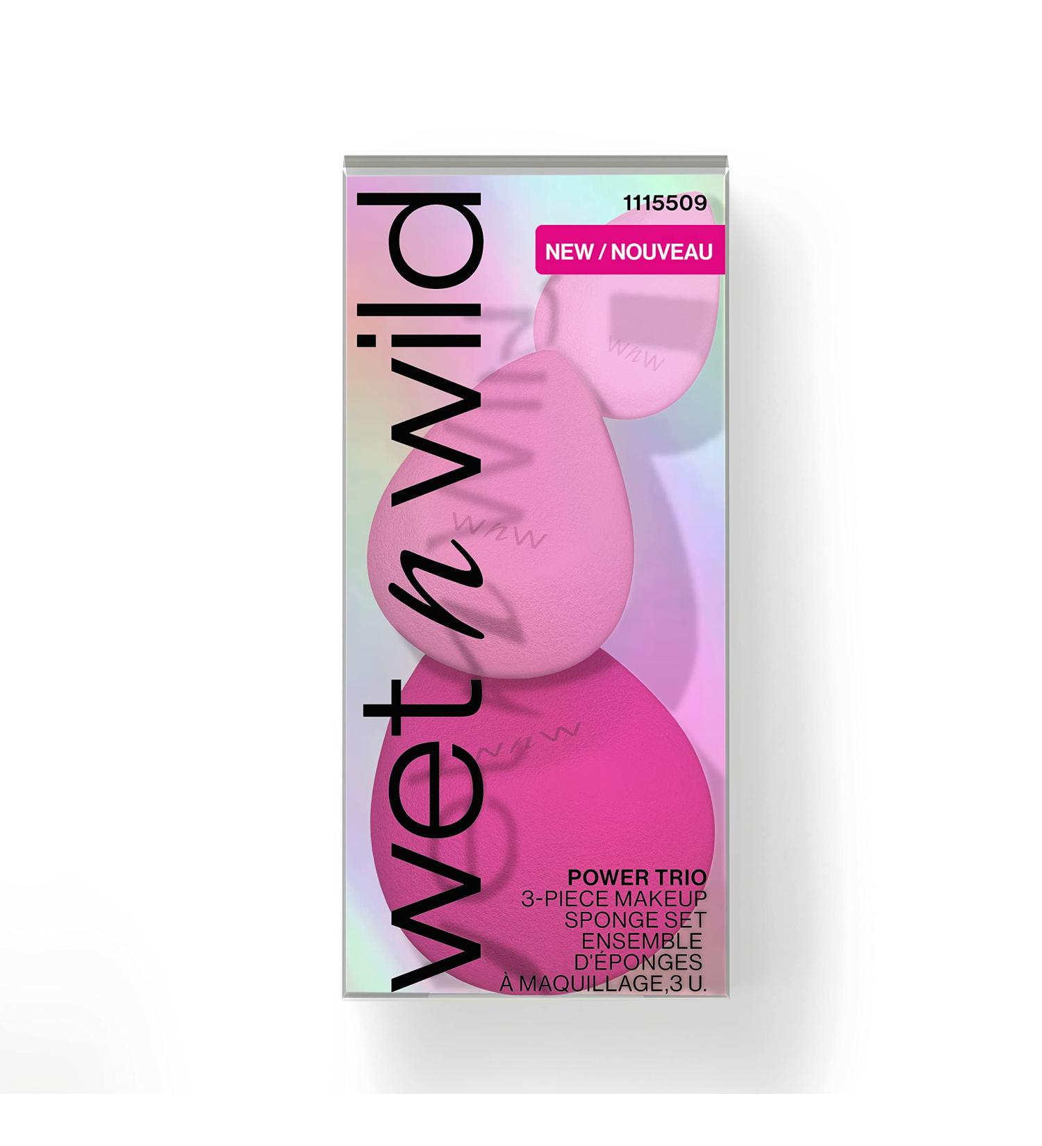 Wet n Wild Power Trio: 3-Piece Beauty Blender Makeup Sponge Set - Buy Online on GoSupps.com