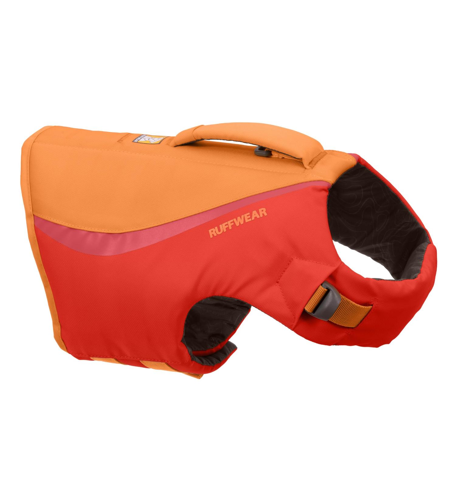 Luffwear Float Coat Dog Jacket - Buoyant Safety Vest for Swimming Boating & Water Sports - Red Sumac XX-Small (XXS) - Buy Online on GoSupps.com