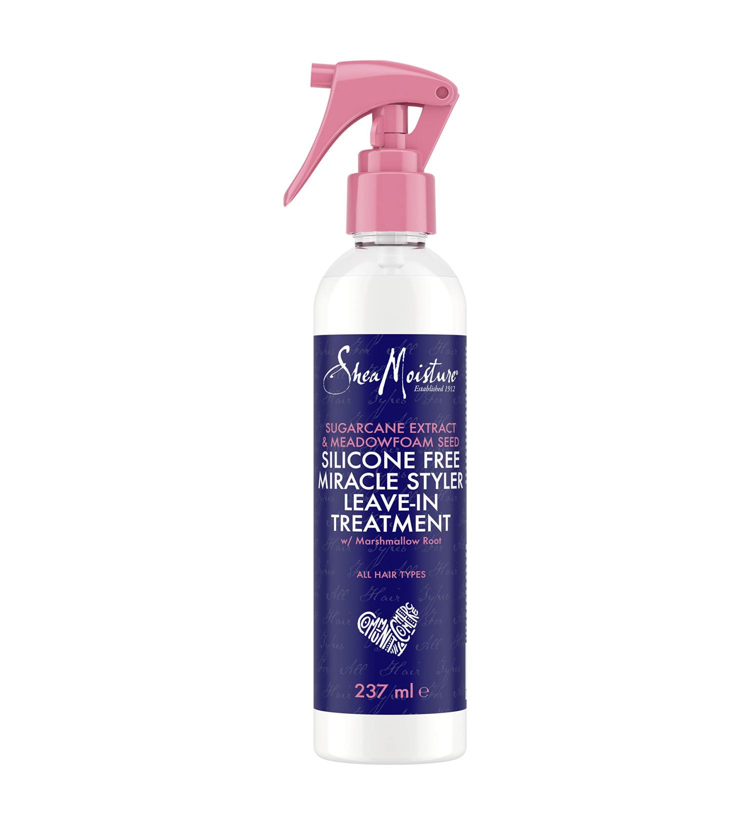 SHEA MOISTURE Sugarcane Extract & Meadowfoam Seed Miracle Hair Styler 237ml - Silicone-Free Leave-In Treatment for All Hair Types - Buy Online on GoSupps.com