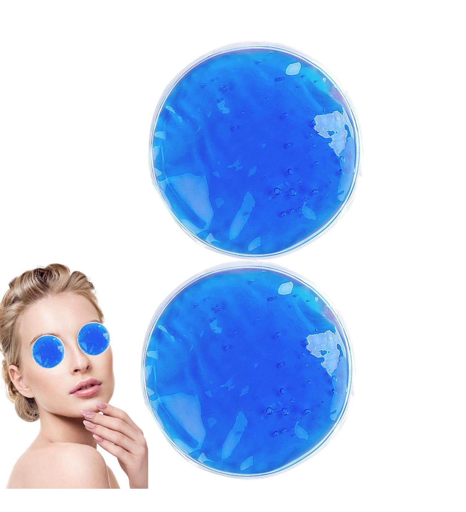 Gel Ice Packs | Reusable Gel Ice Packs for Injuries Reusable Small Ice Packs for Injuries Reusable for Eye Muscle Skin Care and Cool Down Shakven Blue 11 cm - Buy Online on GoSupps.com
